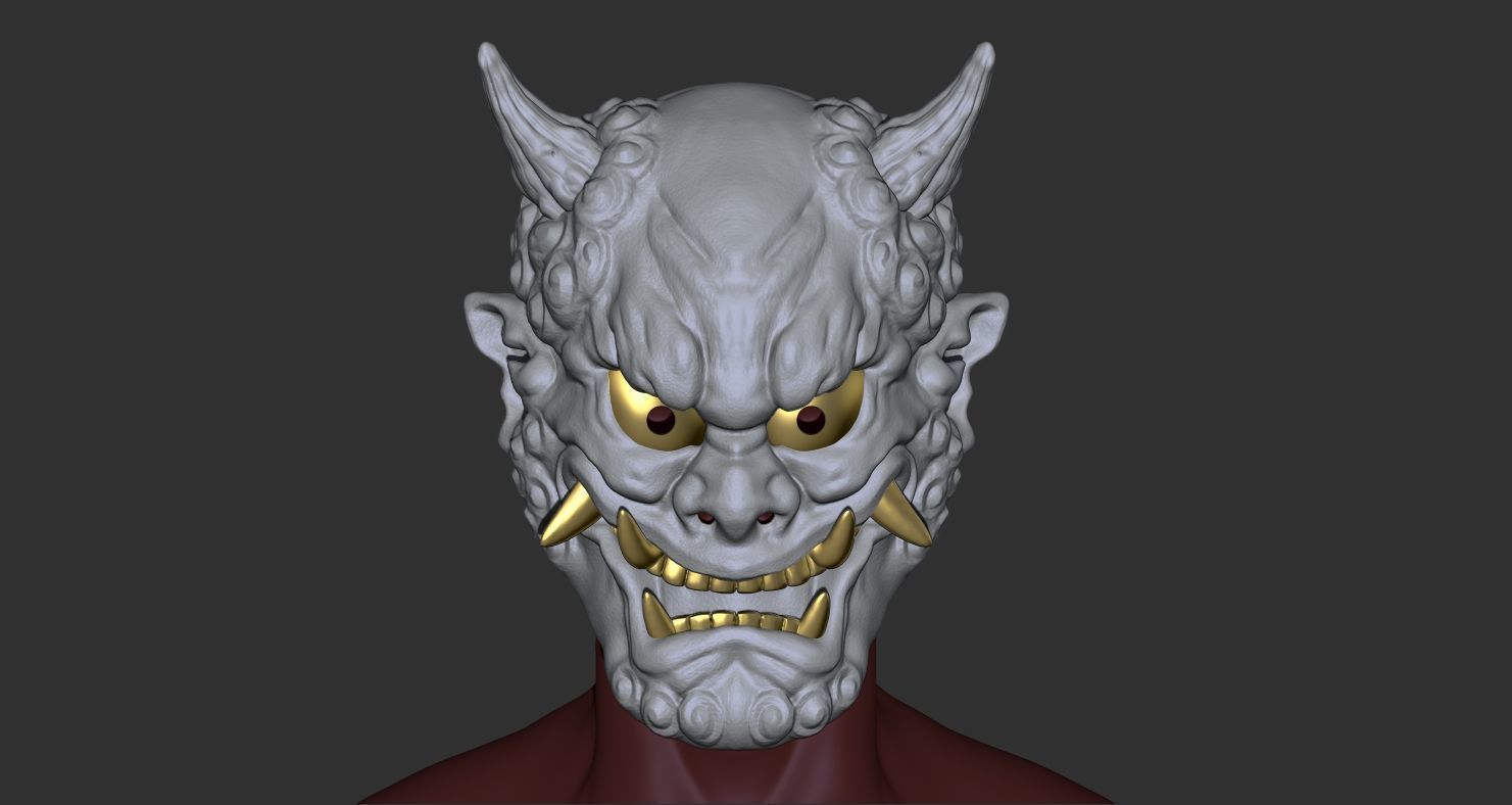 RAIJIN THUNDER GOD YOKAI 3D print model_11