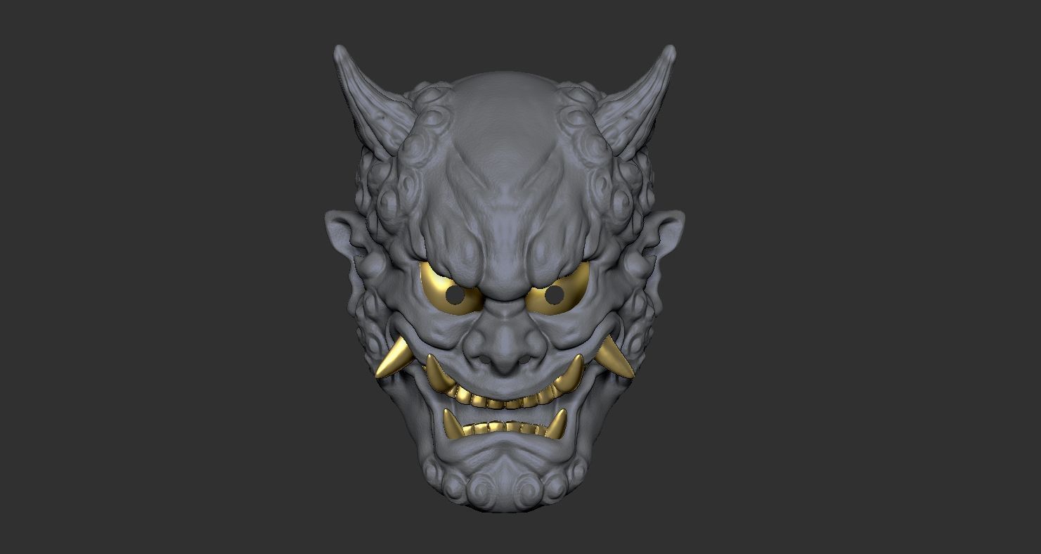 RAIJIN THUNDER GOD YOKAI 3D print model_8