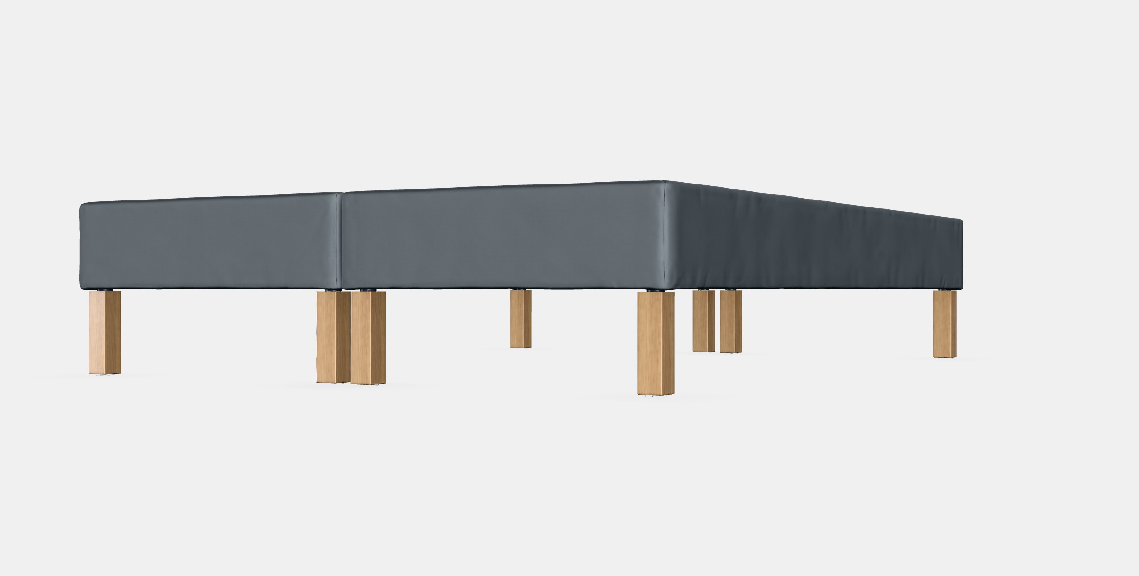 ESPEVAR Slatted mattress base with legs 7 Low-poly 3D model_5