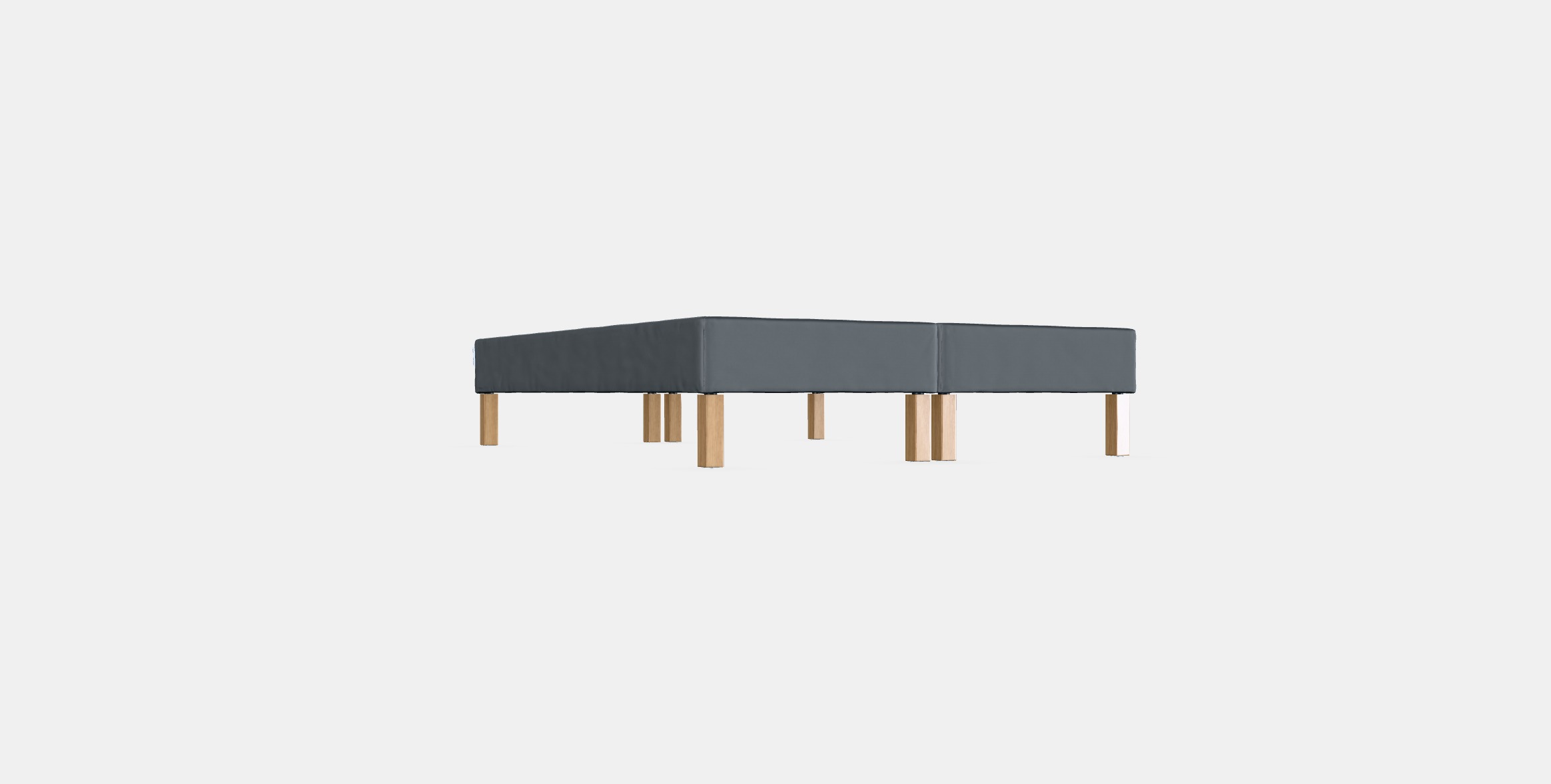ESPEVAR Slatted mattress base with legs 7 Low-poly 3D model_16