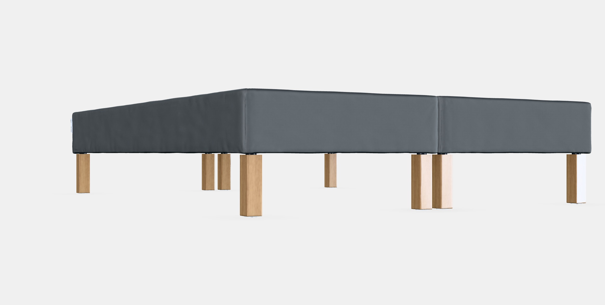 ESPEVAR Slatted mattress base with legs 7 Low-poly 3D model_2