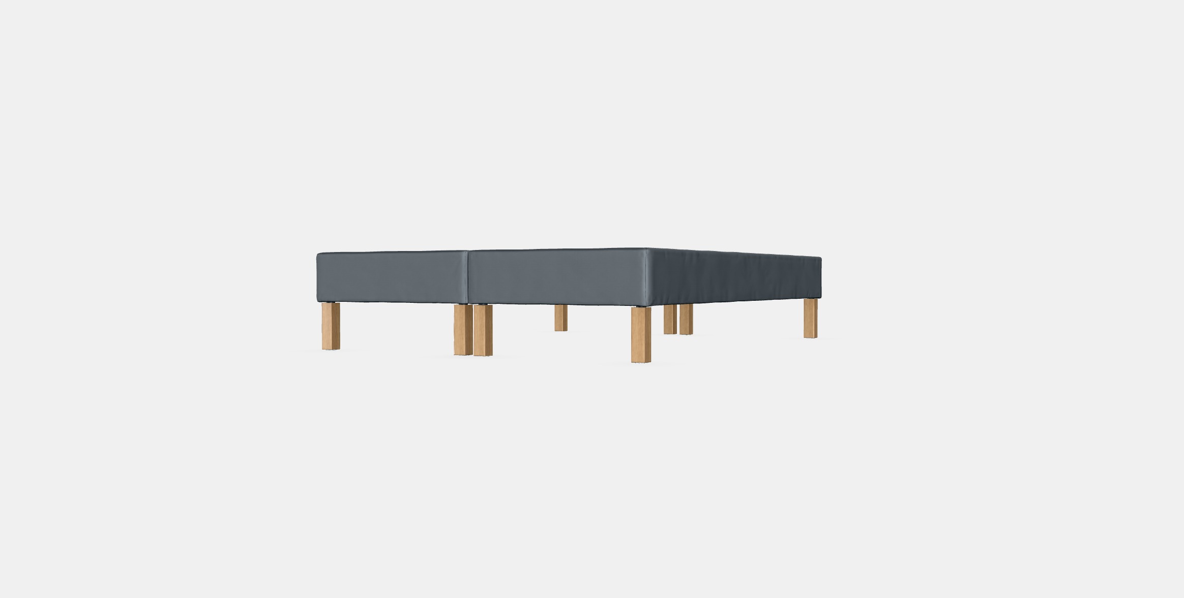 ESPEVAR Slatted mattress base with legs 7 Low-poly 3D model_4