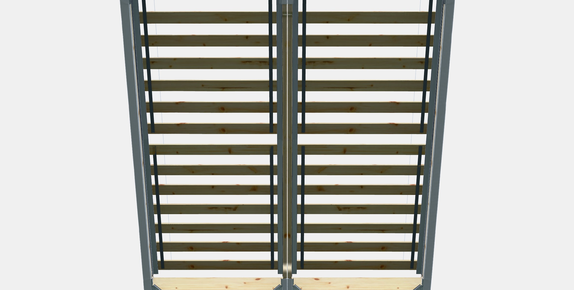 ESPEVAR Slatted mattress base 10 Low-poly 3D model_11