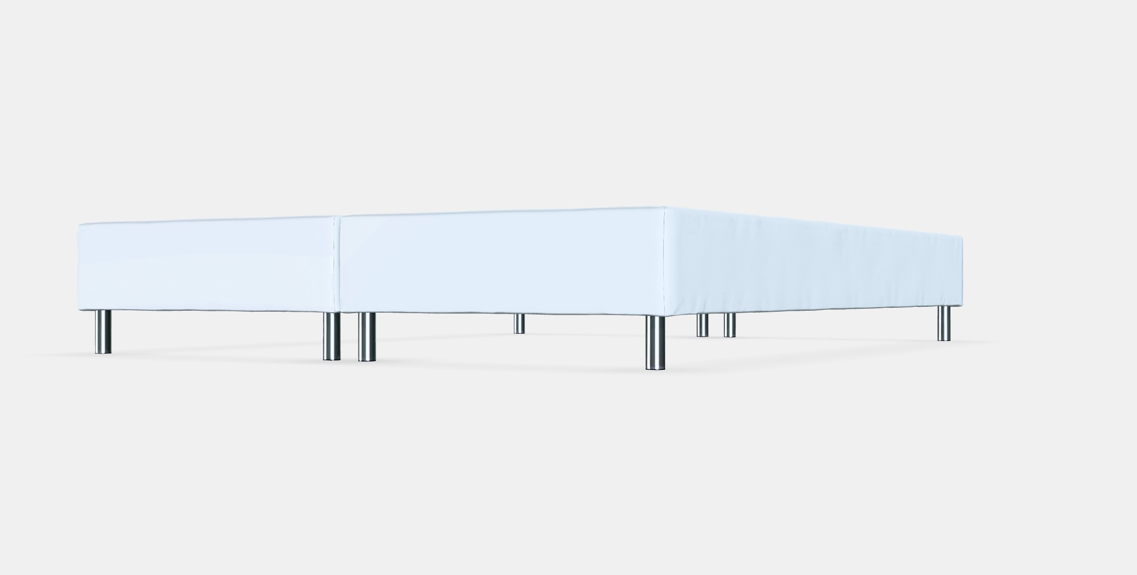 ESPEVAR Slatted mattress base with legs 9 Low-poly 3D model_5