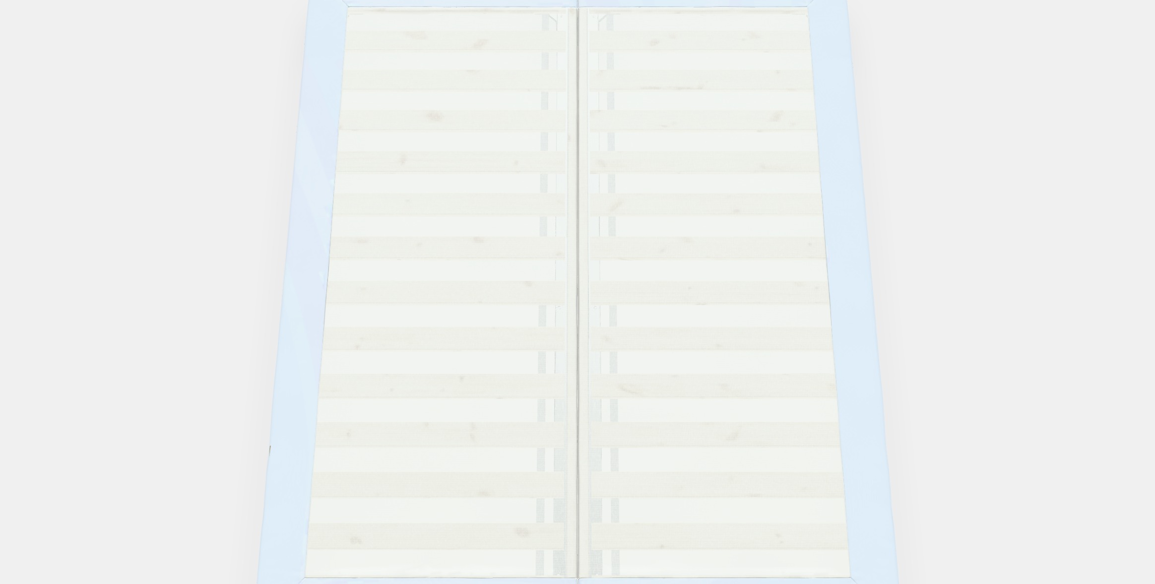 ESPEVAR Slatted mattress base with legs 9 Low-poly 3D model_6