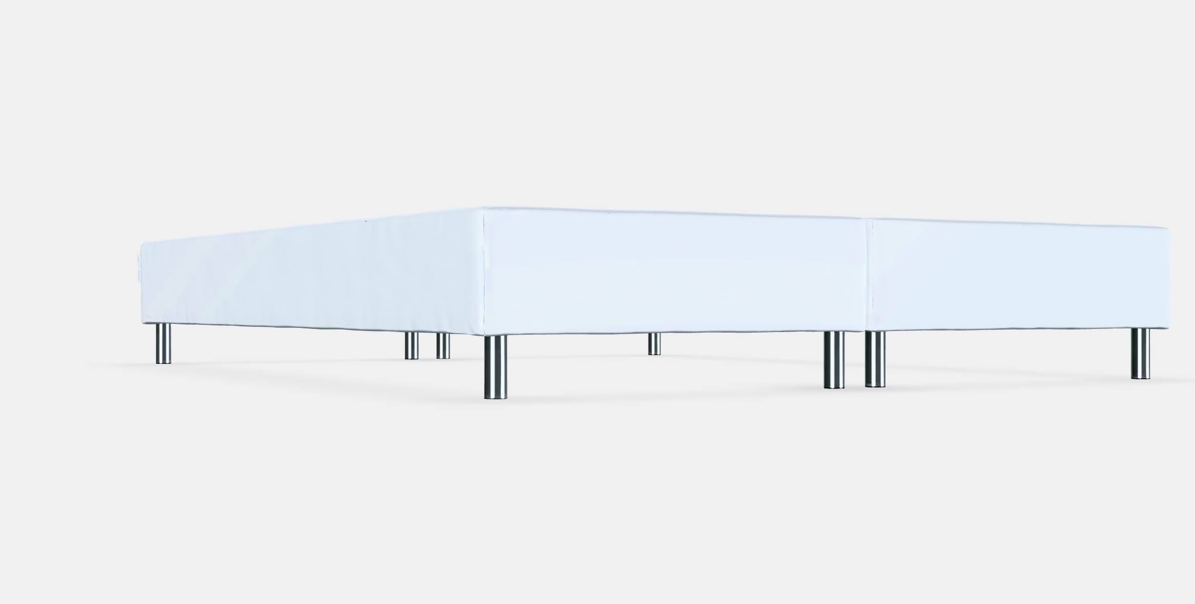 ESPEVAR Slatted mattress base with legs 9 Low-poly 3D model_2