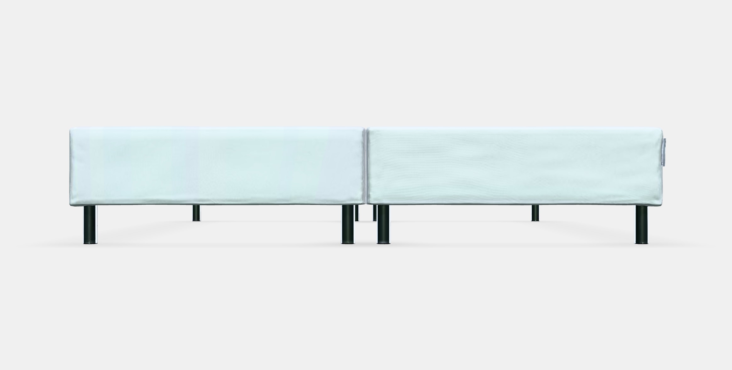 ESPEVAR Slatted mattress base with legs 9 Low-poly 3D model_10