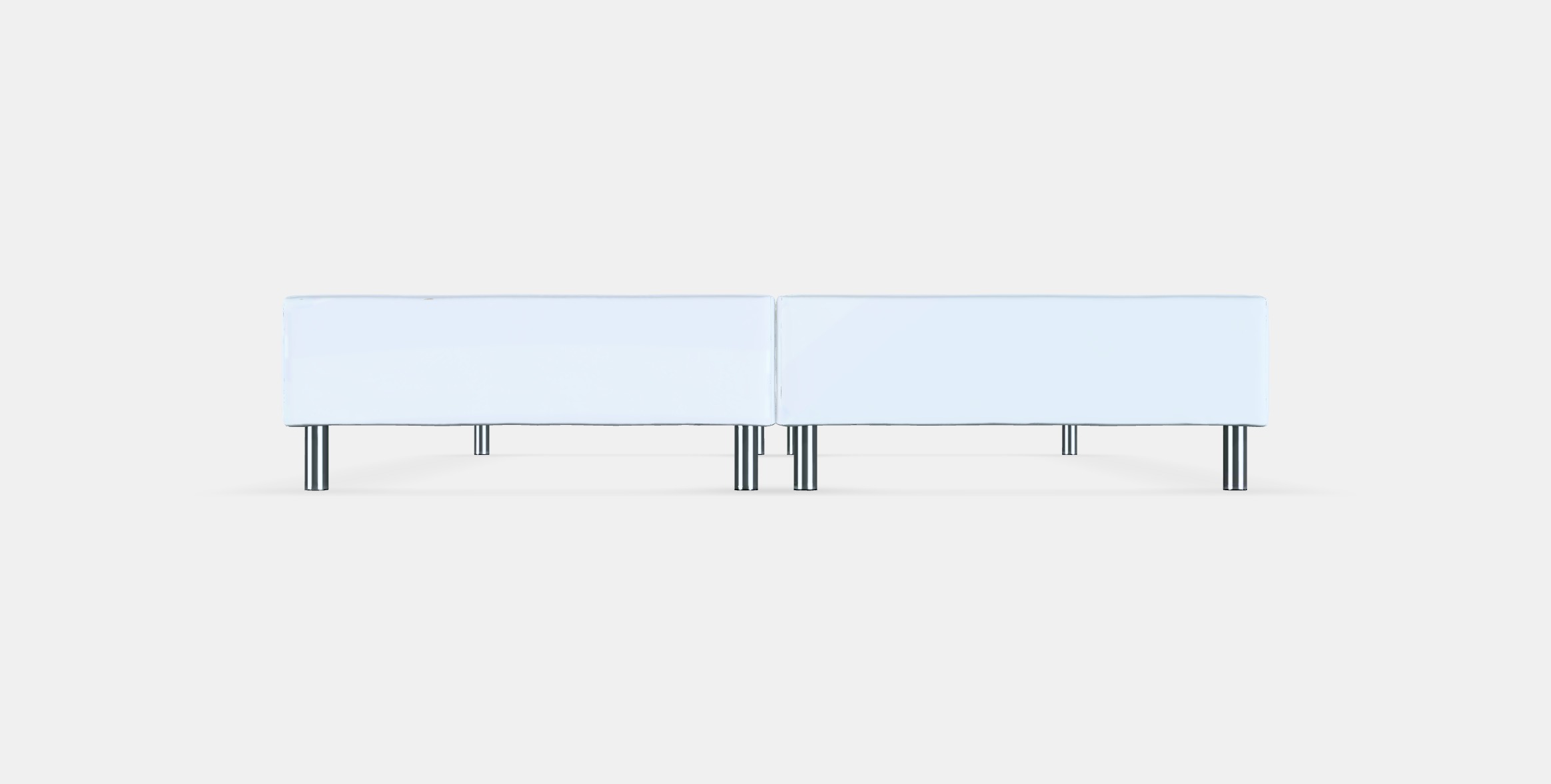 ESPEVAR Slatted mattress base with legs 9 Low-poly 3D model_15