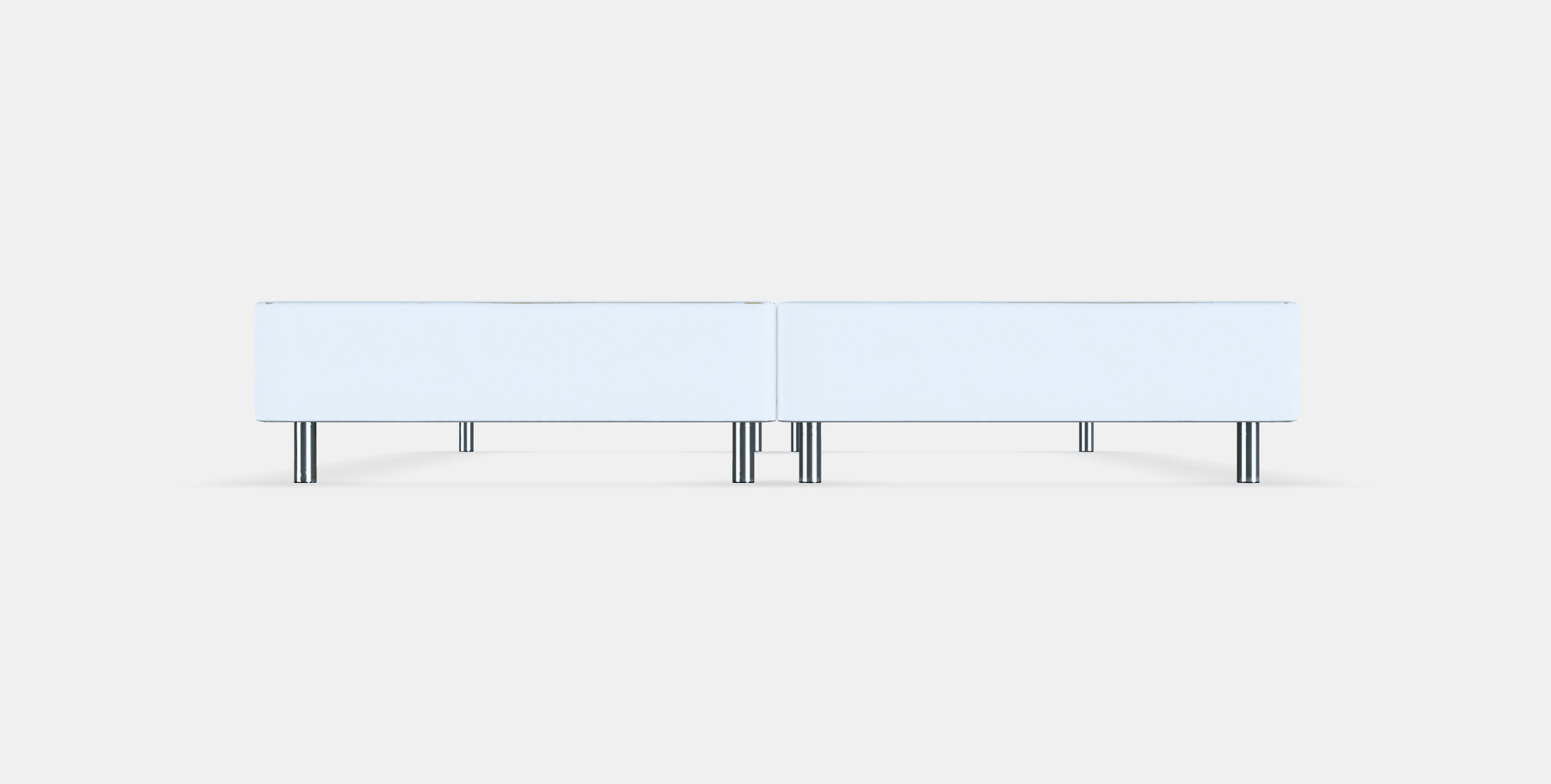 ESPEVAR Slatted mattress base with legs 10 Low-poly 3D model_15
