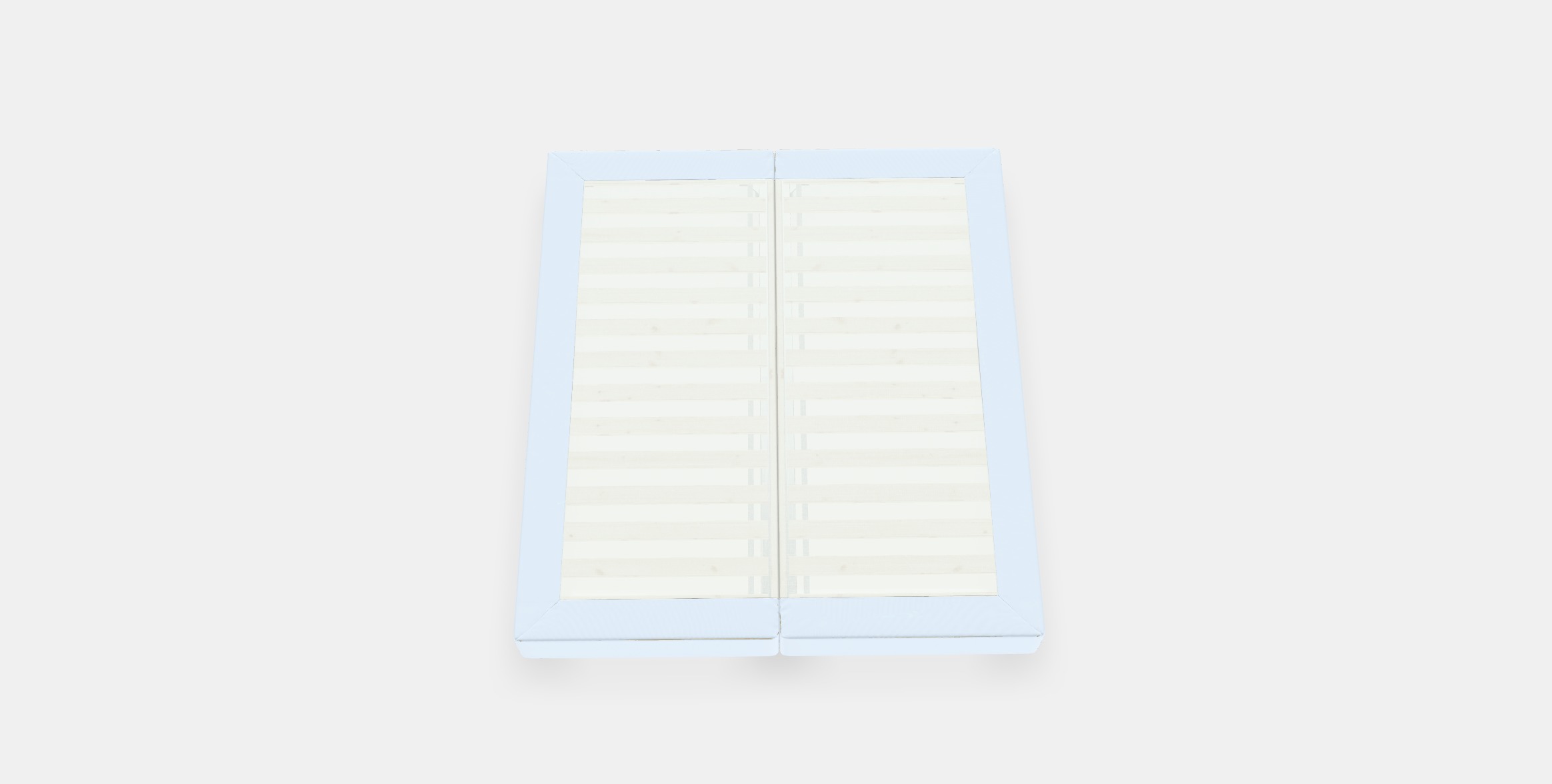 ESPEVAR Slatted mattress base with legs 10 Low-poly 3D model_3