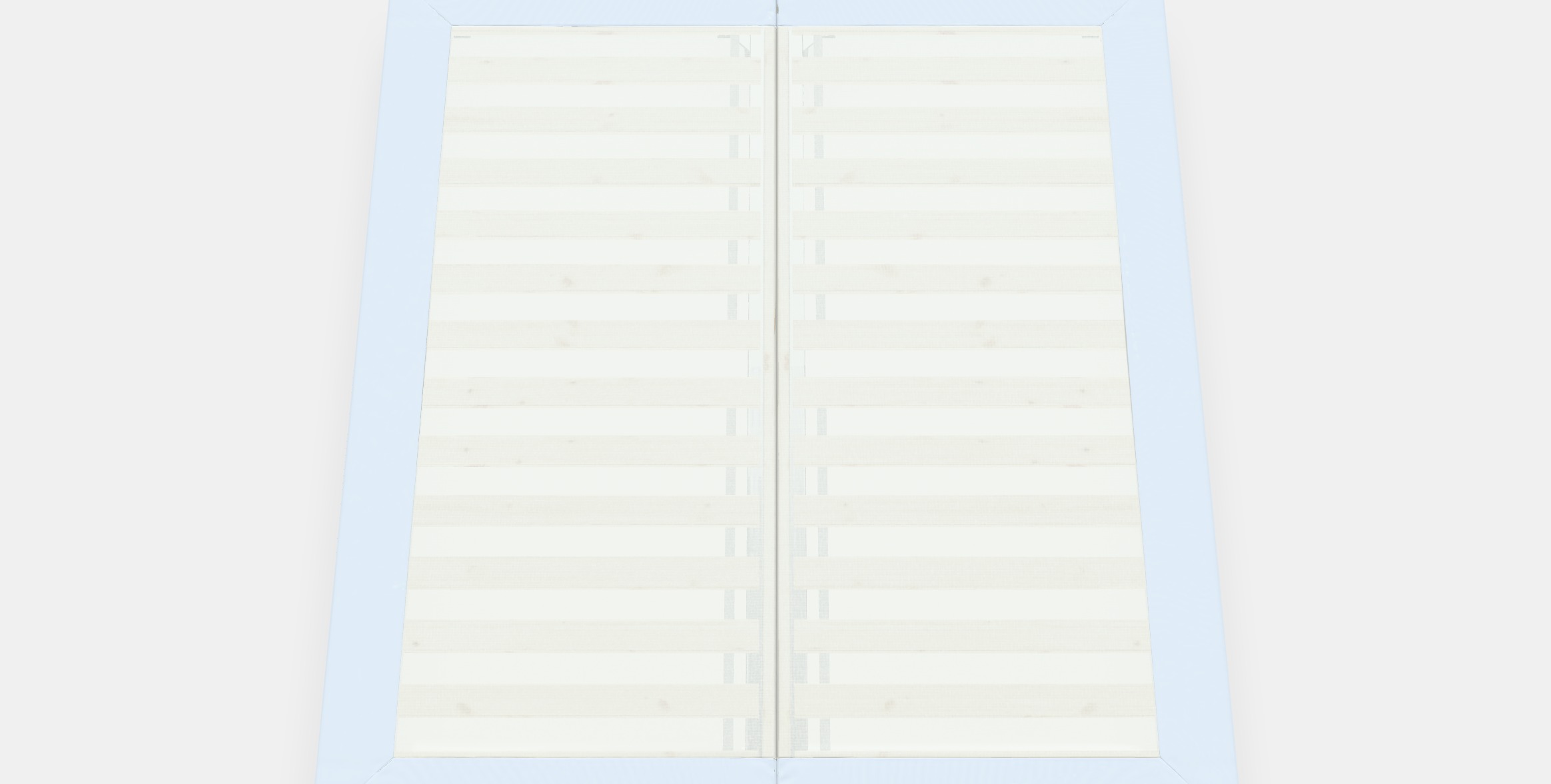 ESPEVAR Slatted mattress base with legs 10 Low-poly 3D model_7