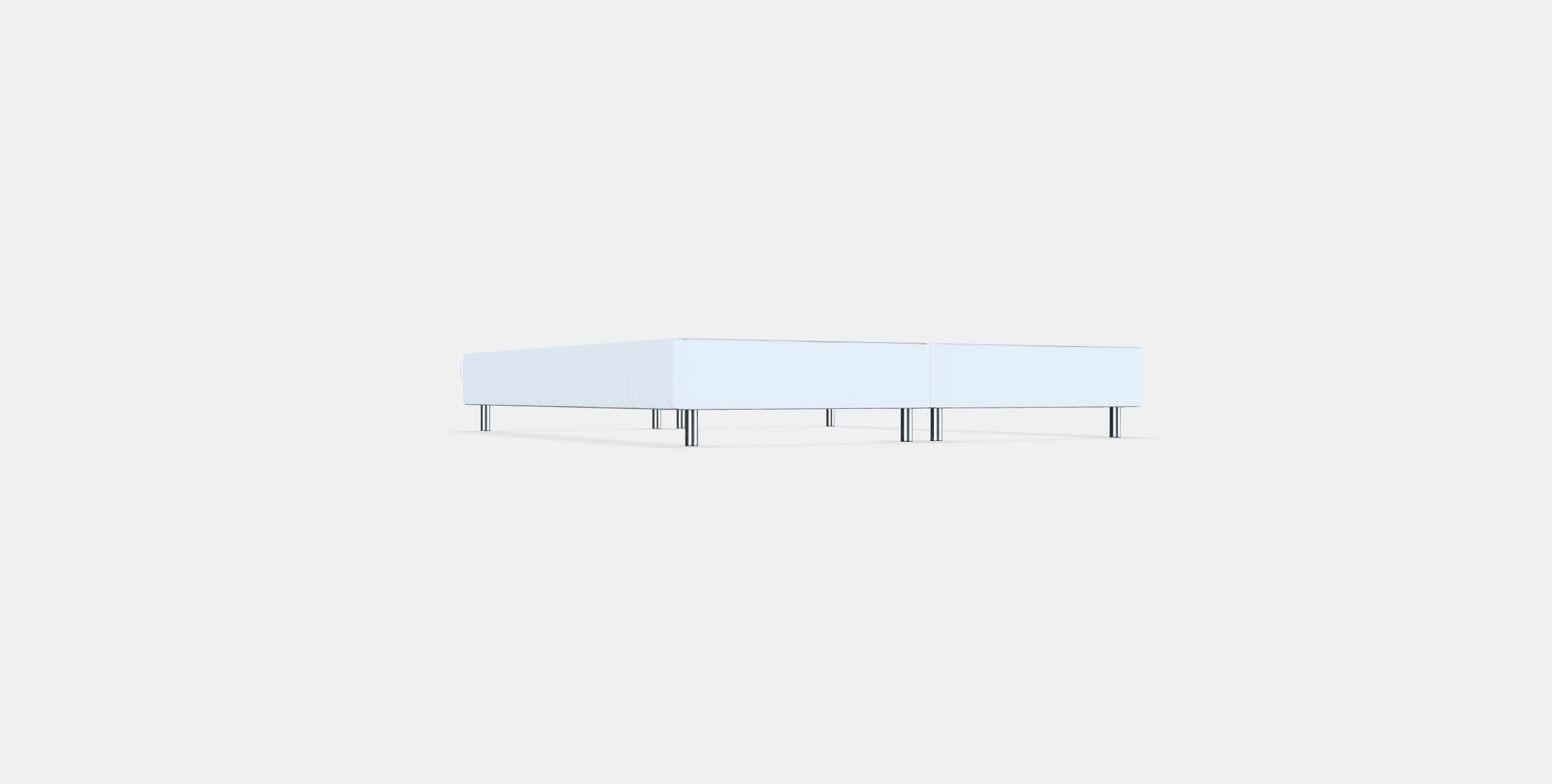 ESPEVAR Slatted mattress base with legs 10 Low-poly 3D model_16