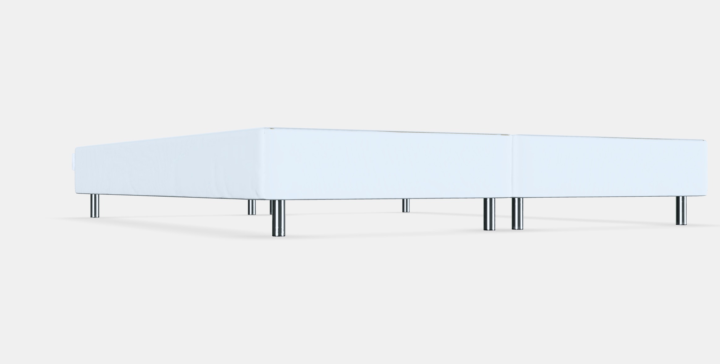 ESPEVAR Slatted mattress base with legs 10 Low-poly 3D model_2