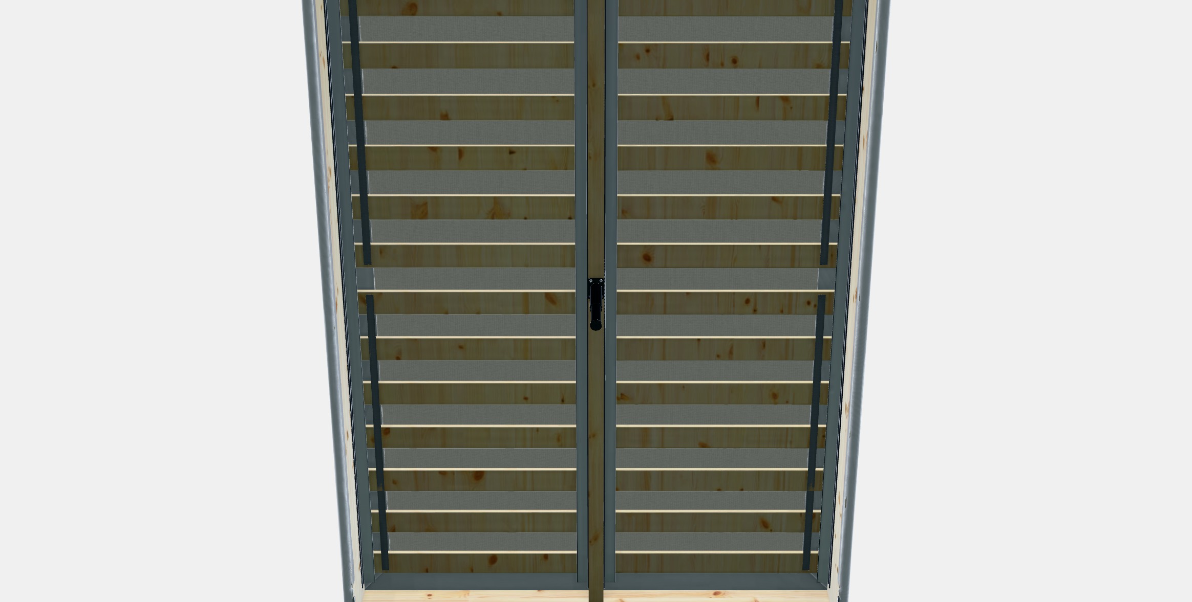 ESPEVAR Slatted mattress base with legs 11 Low-poly 3D model_8