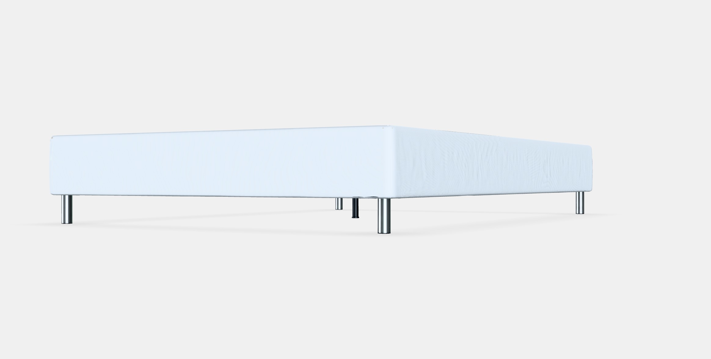 ESPEVAR Sprung mattress base with legs Low-poly 3D model_5