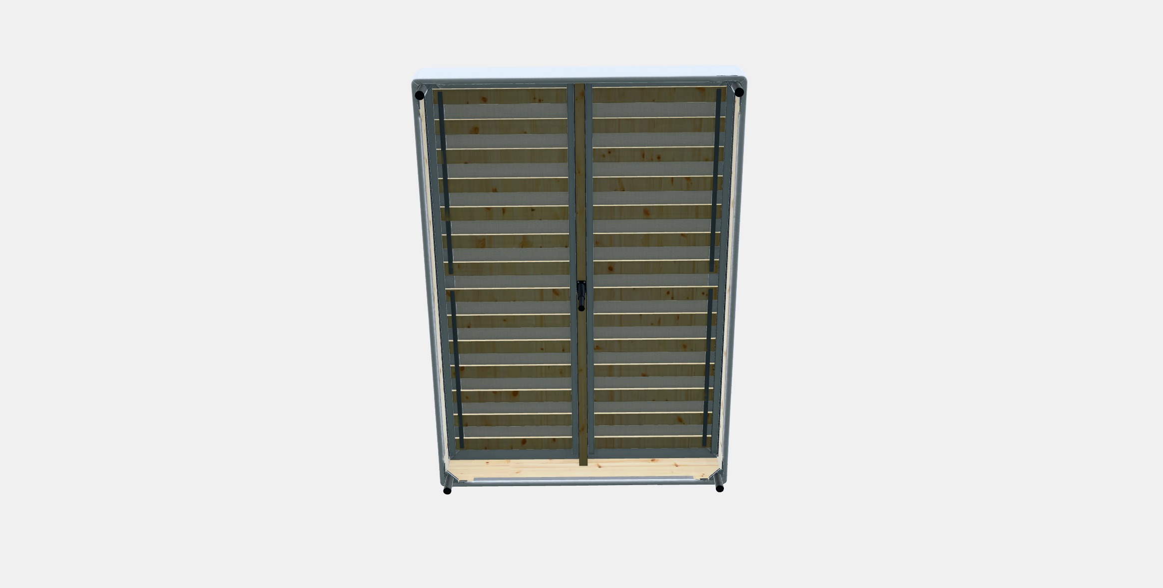 ESPEVAR Sprung mattress base with legs Low-poly 3D model_11