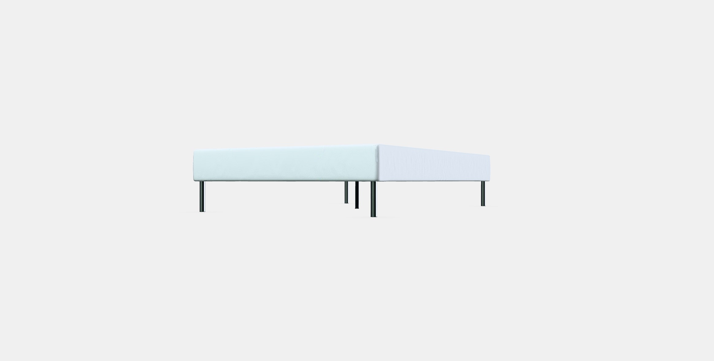 ESPEVAR Slatted mattress base with legs 13 Low-poly 3D model_12
