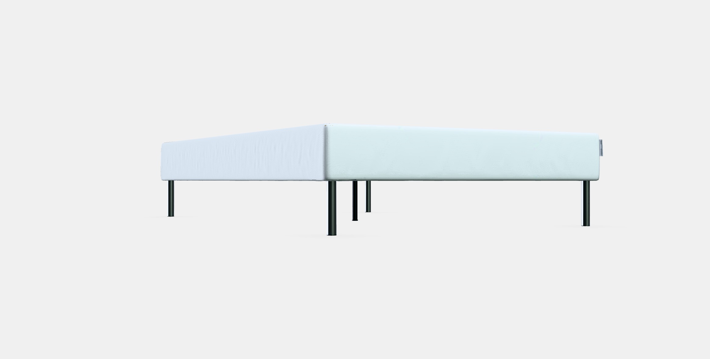 ESPEVAR Slatted mattress base with legs 13 Low-poly 3D model_7