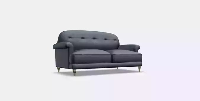 ESSEBODA 2-seat sofa 5 Low-poly 3D model