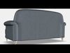 ESSEBODA 2-seat sofa 5 Low-poly 3D model_1