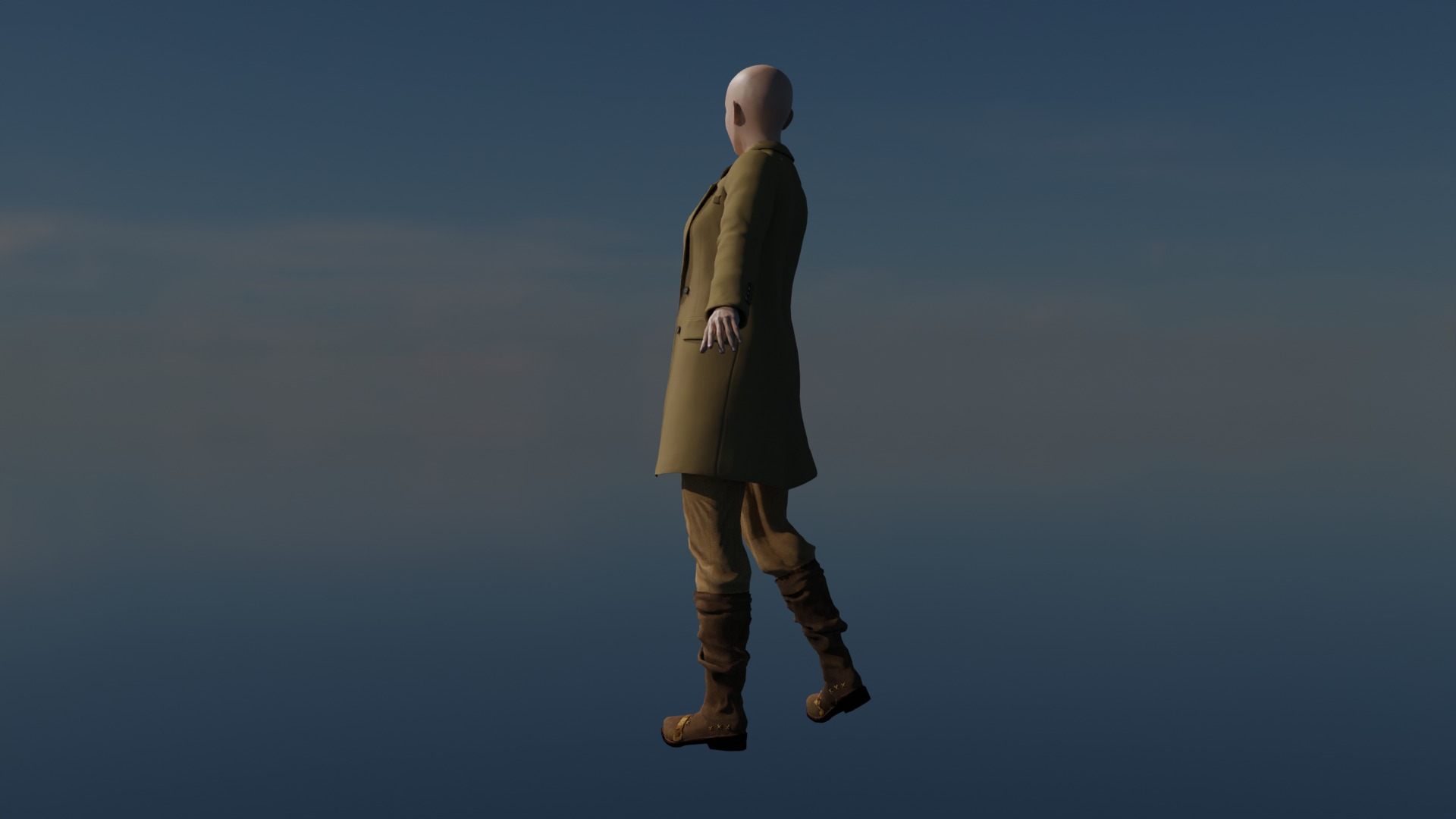 Cassandra Nova Low-poly 3D model_3