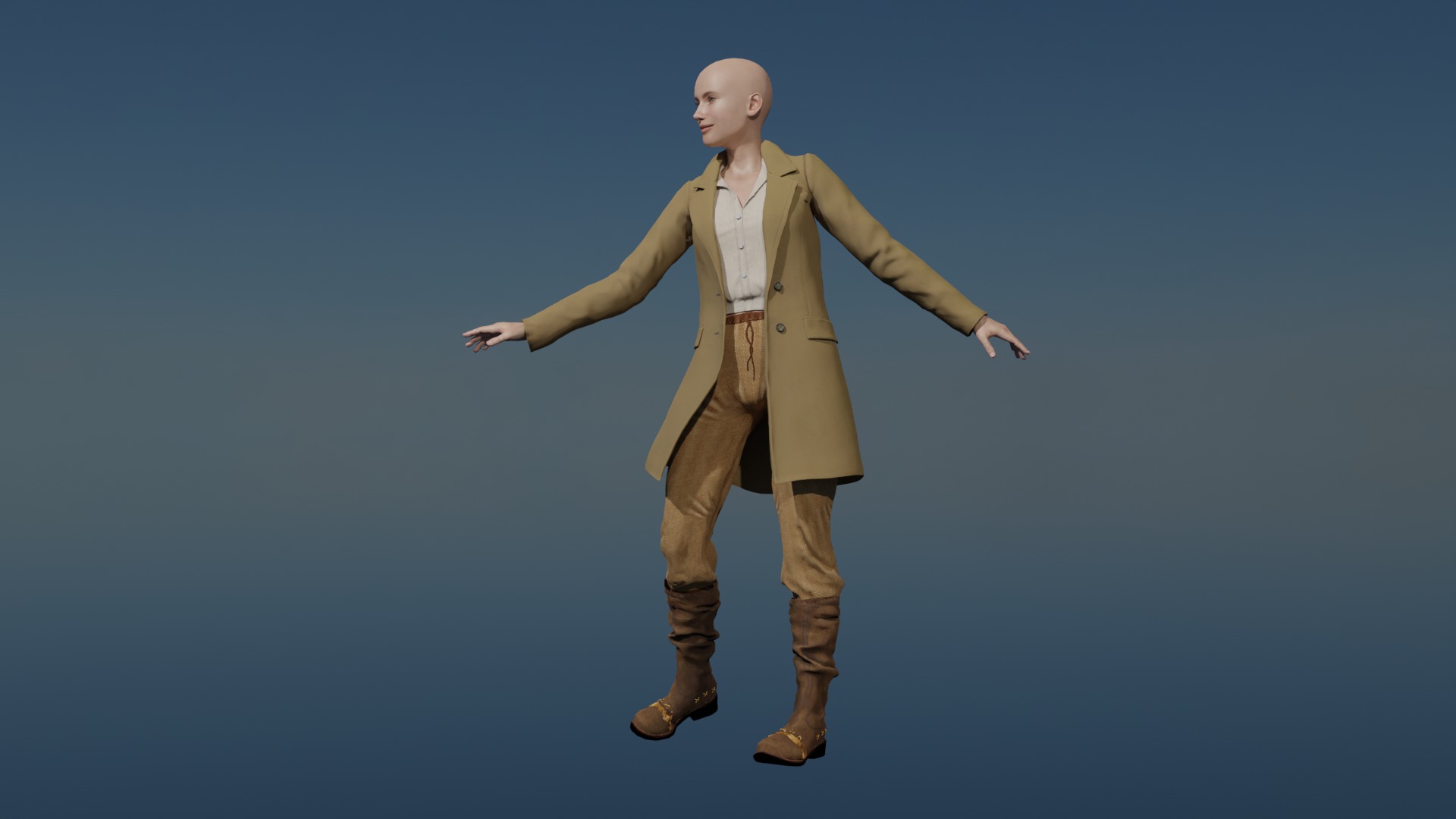 Cassandra Nova Low-poly 3D model_1