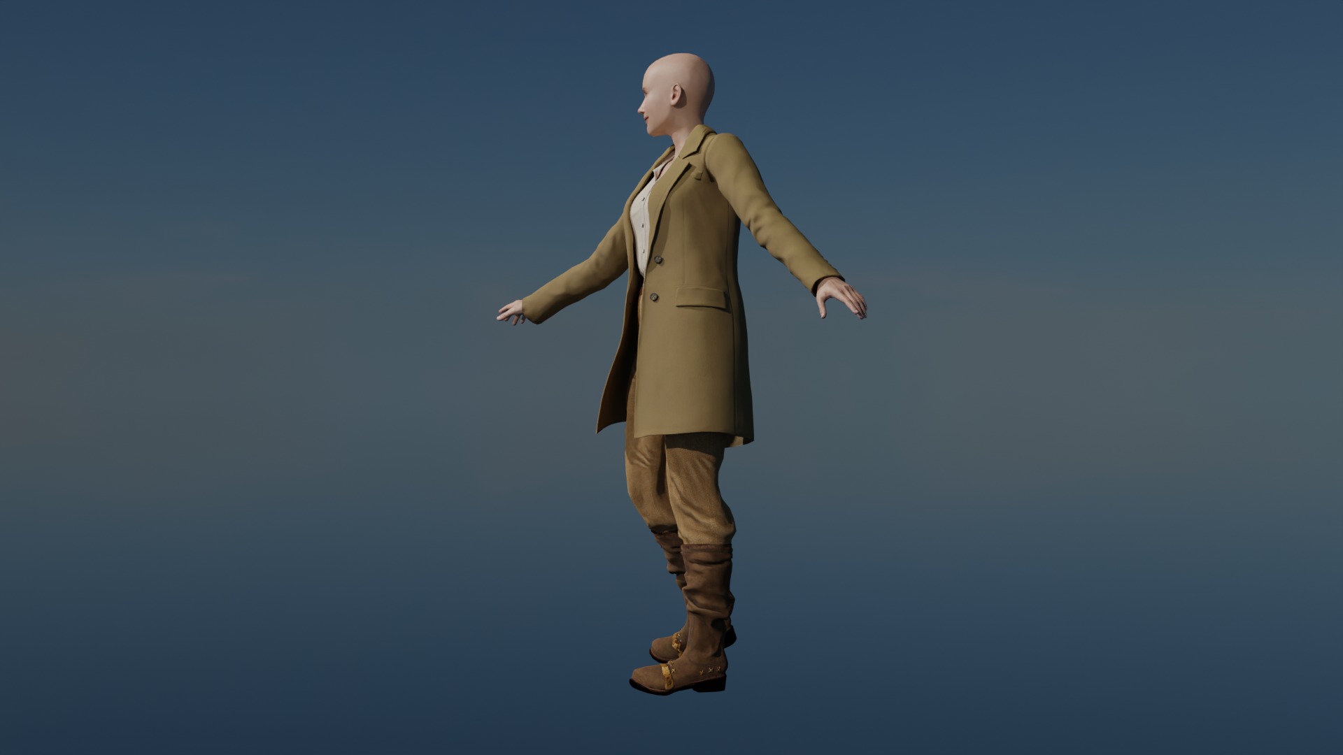 Cassandra Nova Low-poly 3D model_2