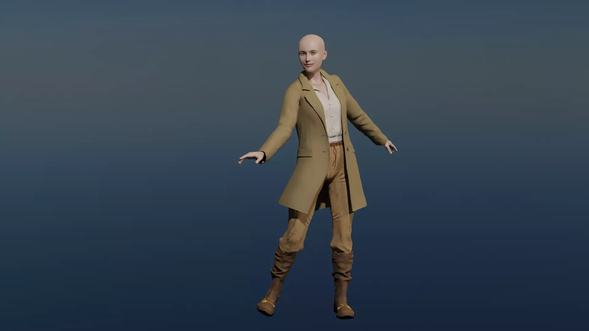 Cassandra Nova Low-poly 3D model_0