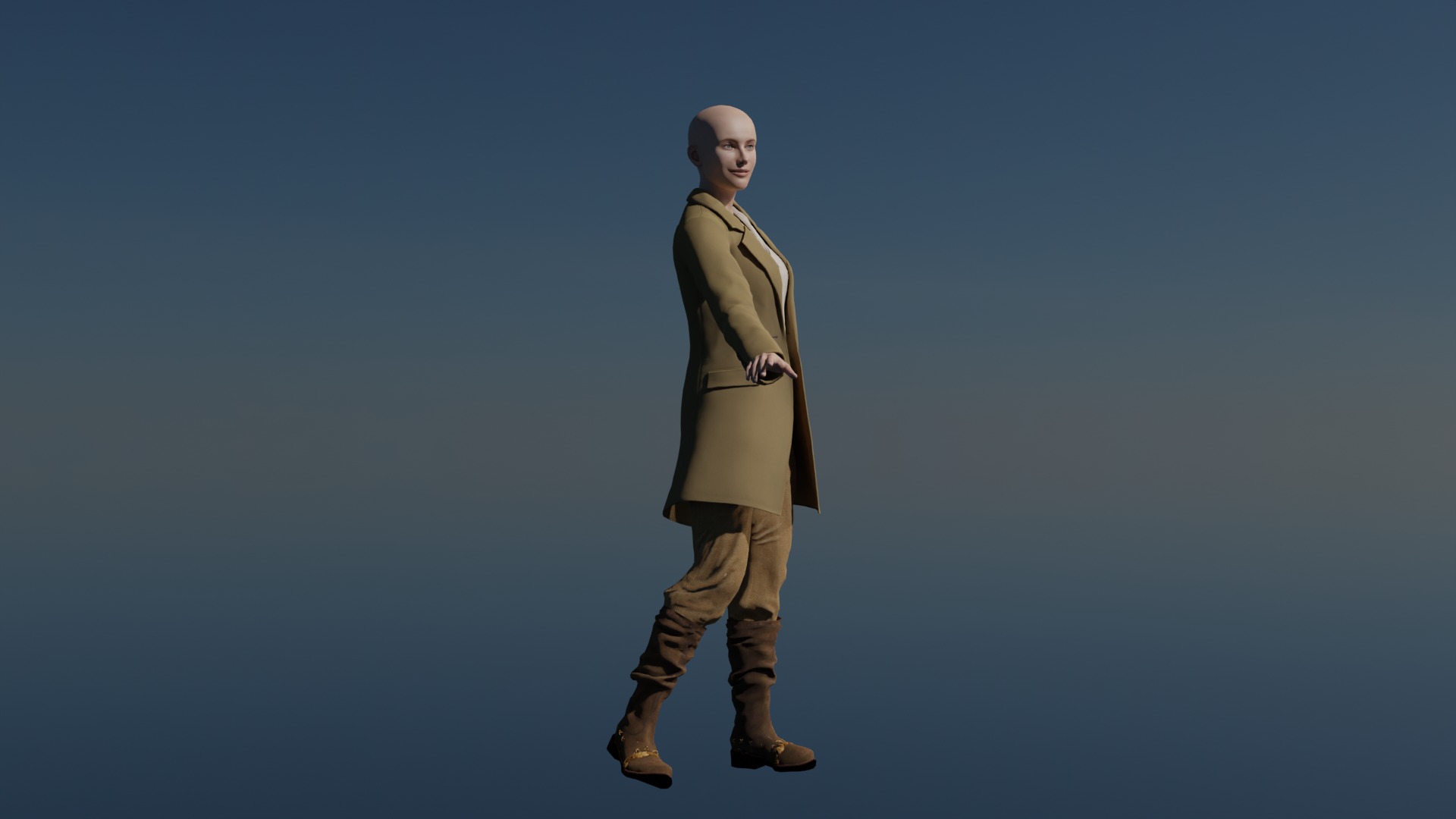 Cassandra Nova Low-poly 3D model_7