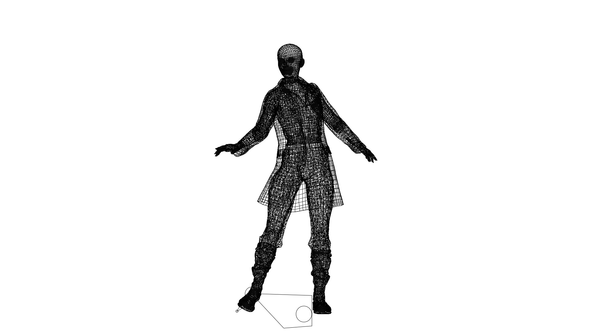 Cassandra Nova Low-poly 3D model_9