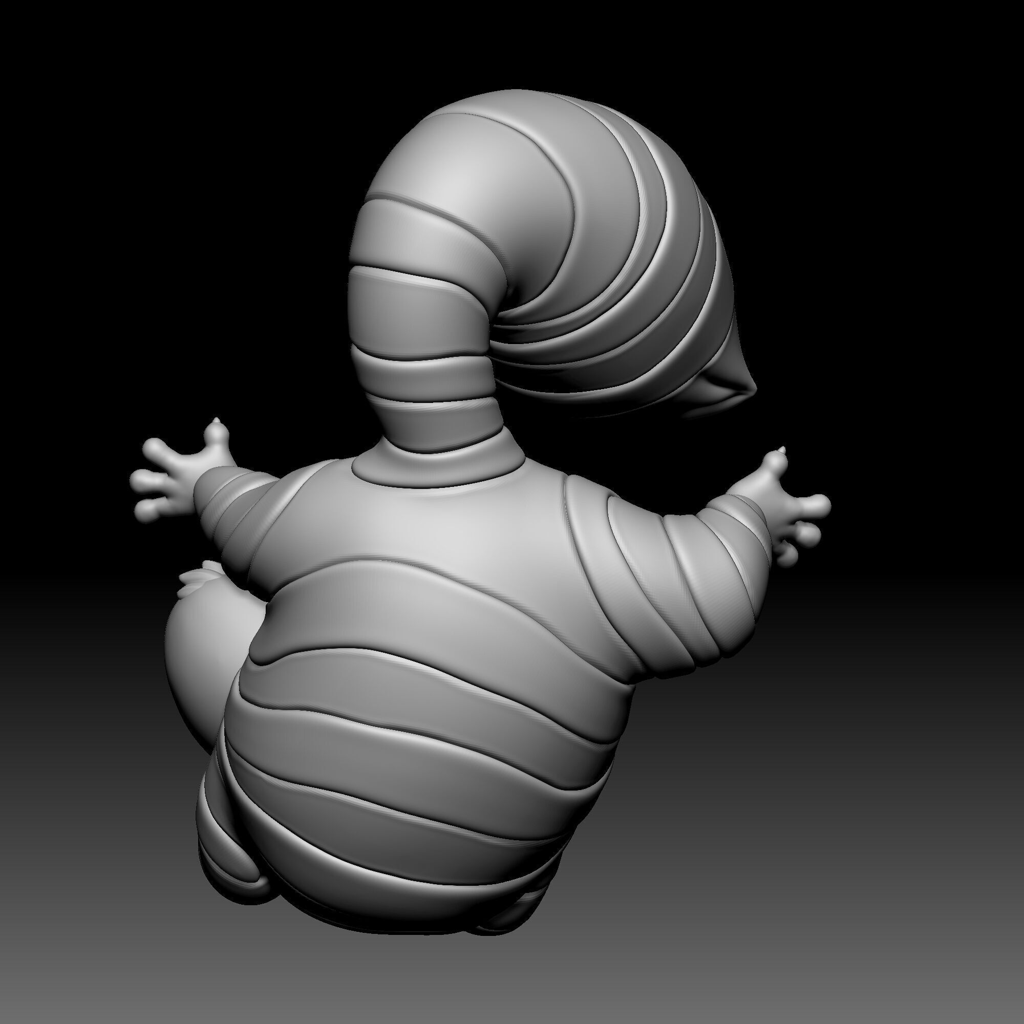 Cheshire cat - Alice in Wonderland - 050 3D print model_4