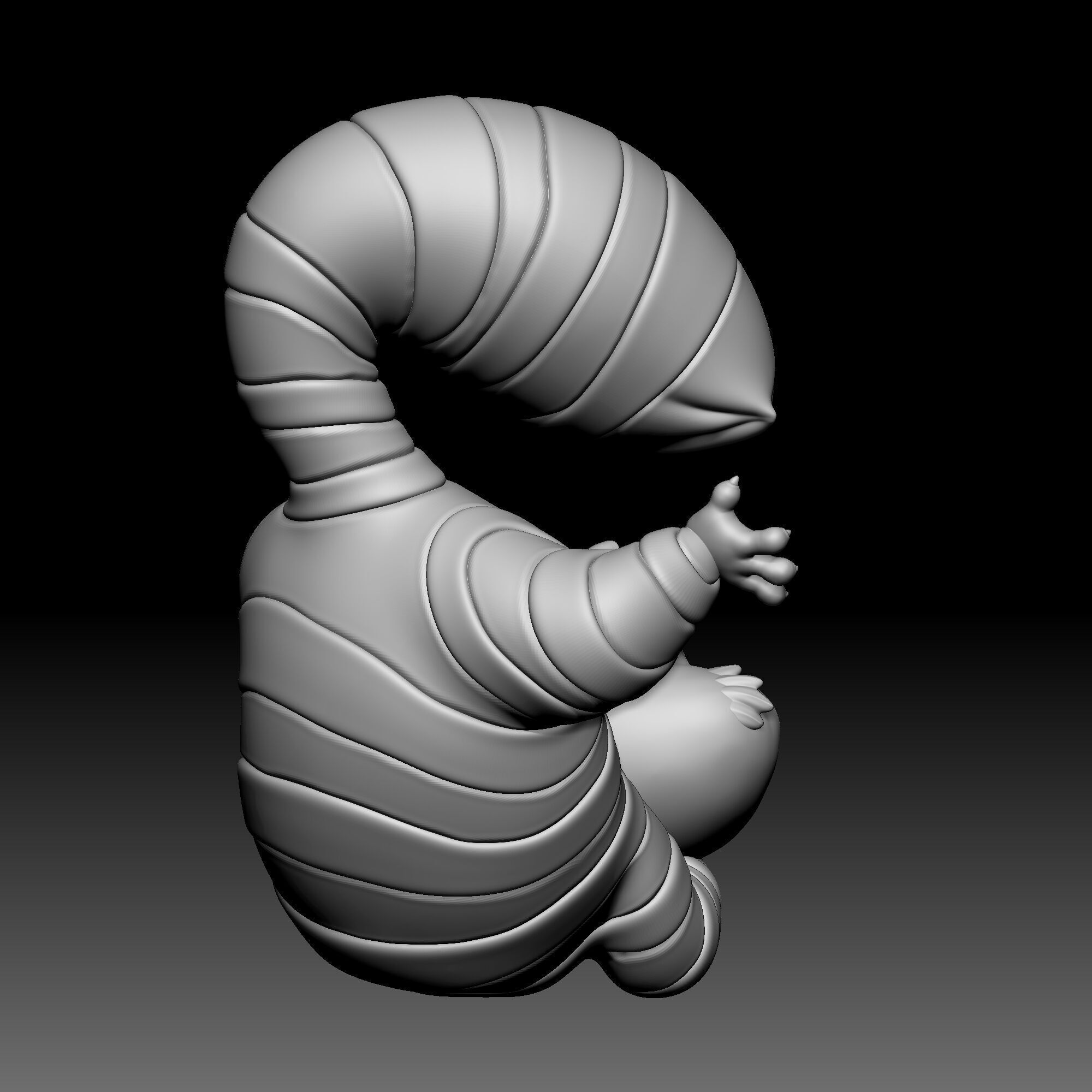 Cheshire cat - Alice in Wonderland - 050 3D print model_5