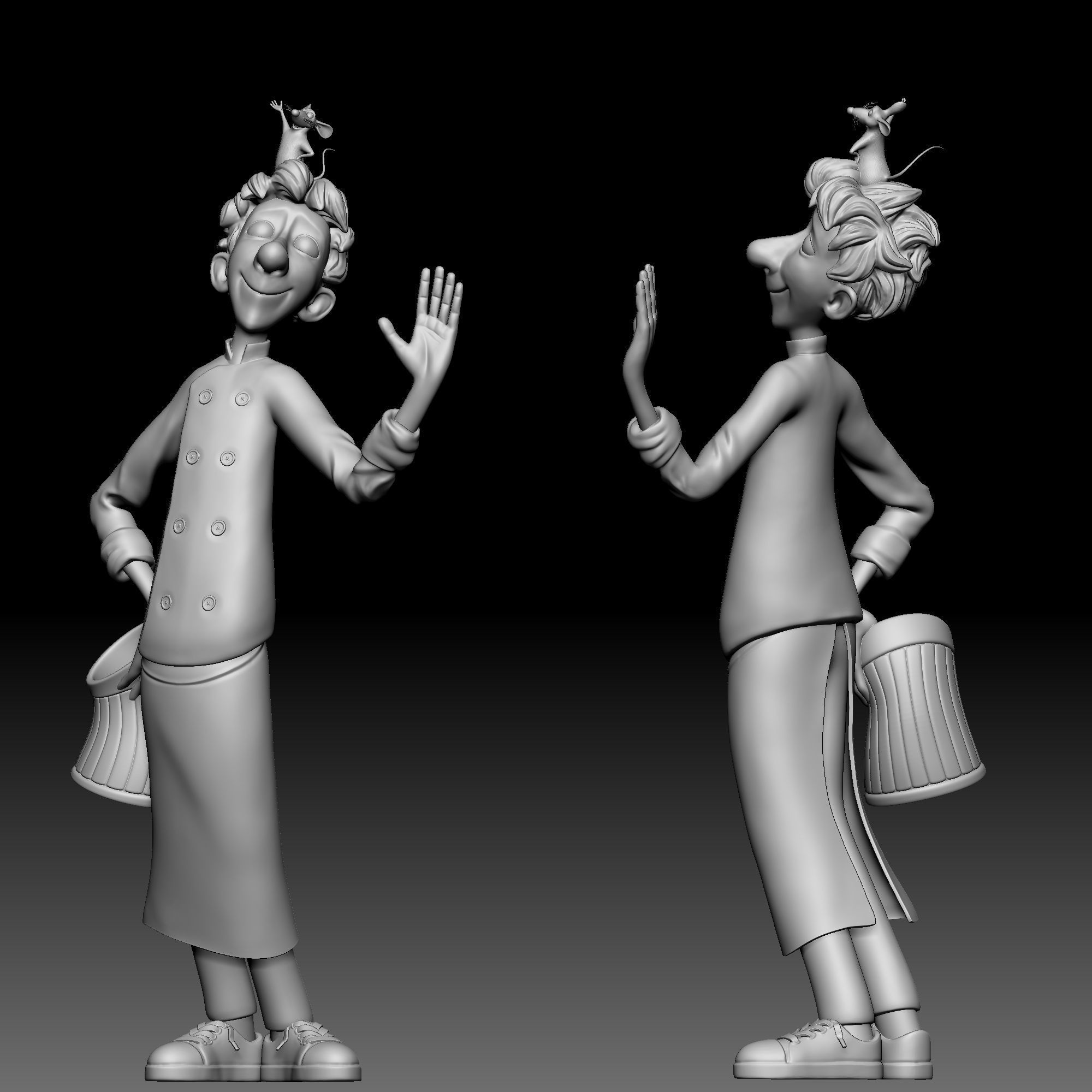 Alfredo Linguini 010 3D print model_1