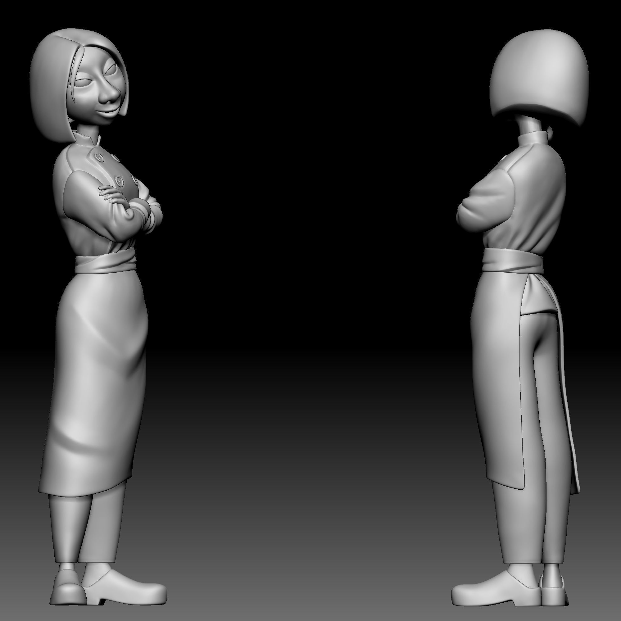 Colette Tatou 010 3D print model_9