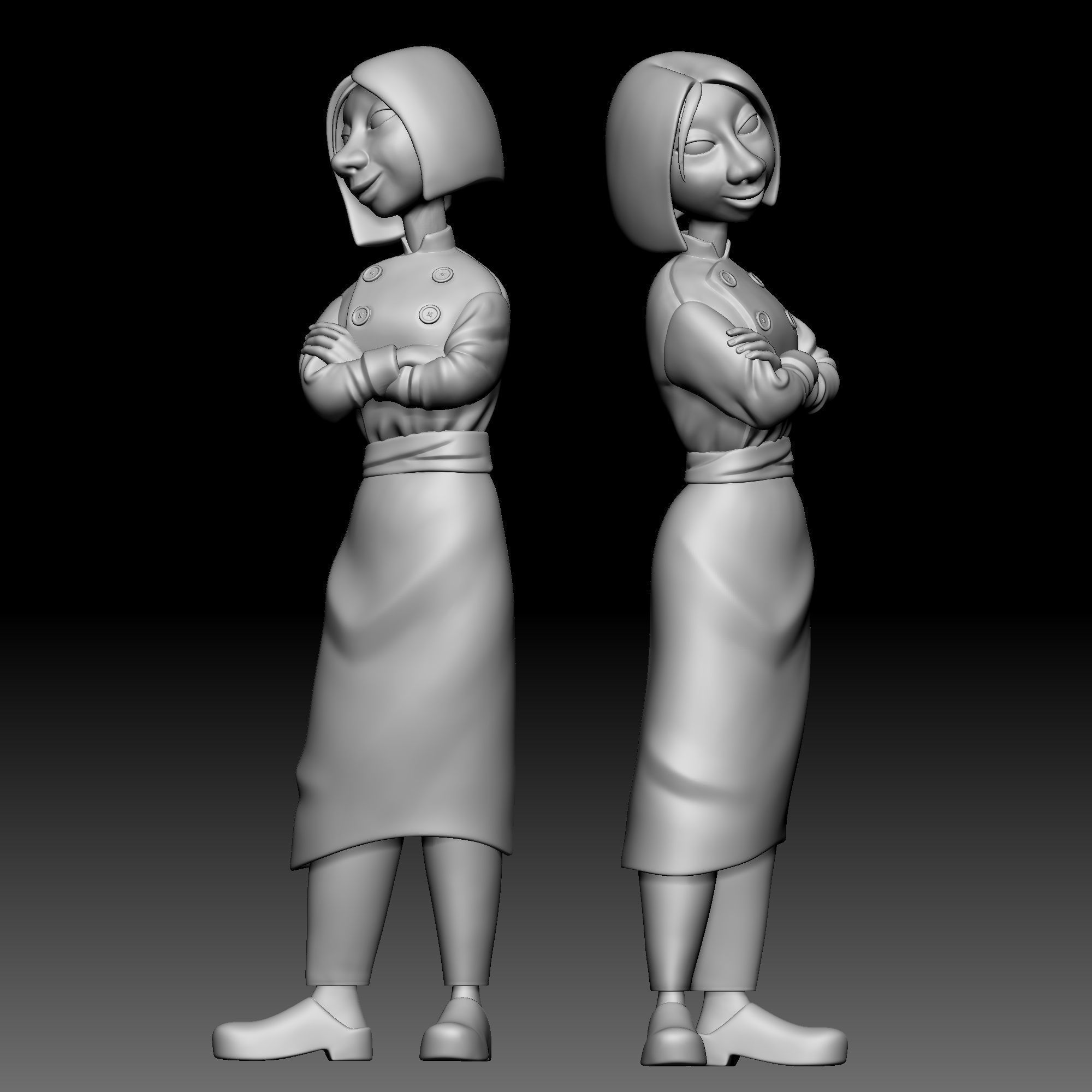 Colette Tatou 010 3D print model_7