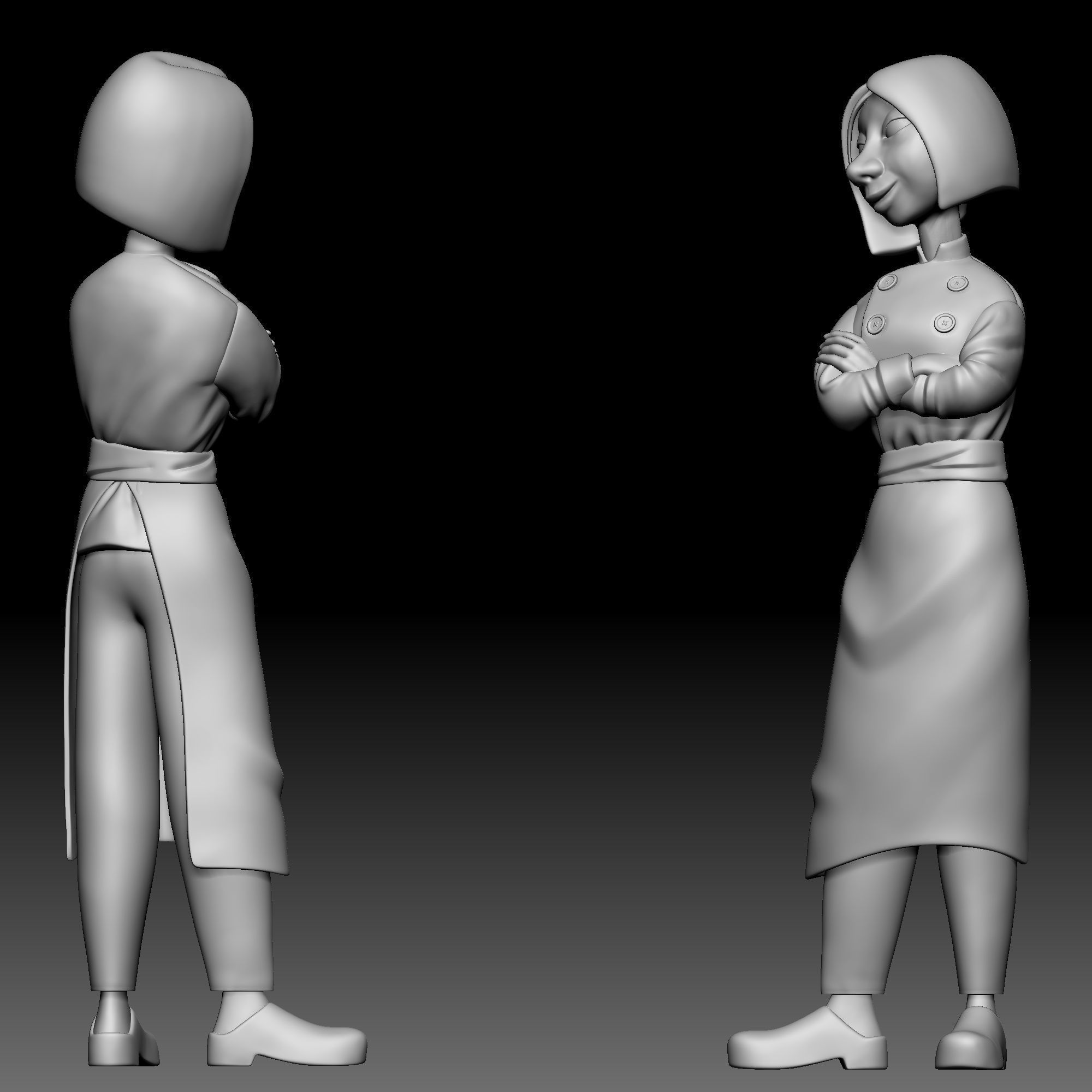 Colette Tatou 010 3D print model_4