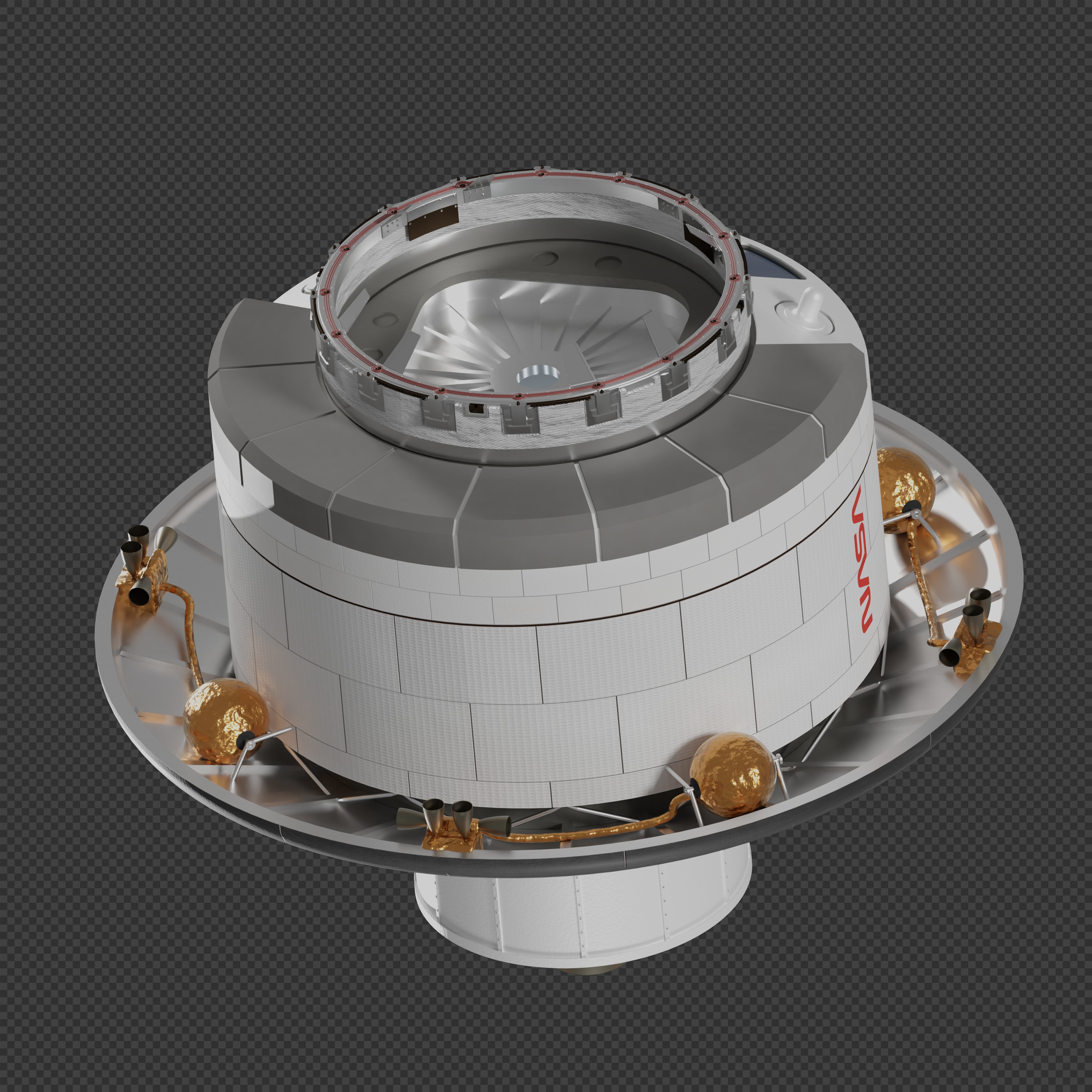 NASA SCRAM Crew Return Vehicle 3D model_3