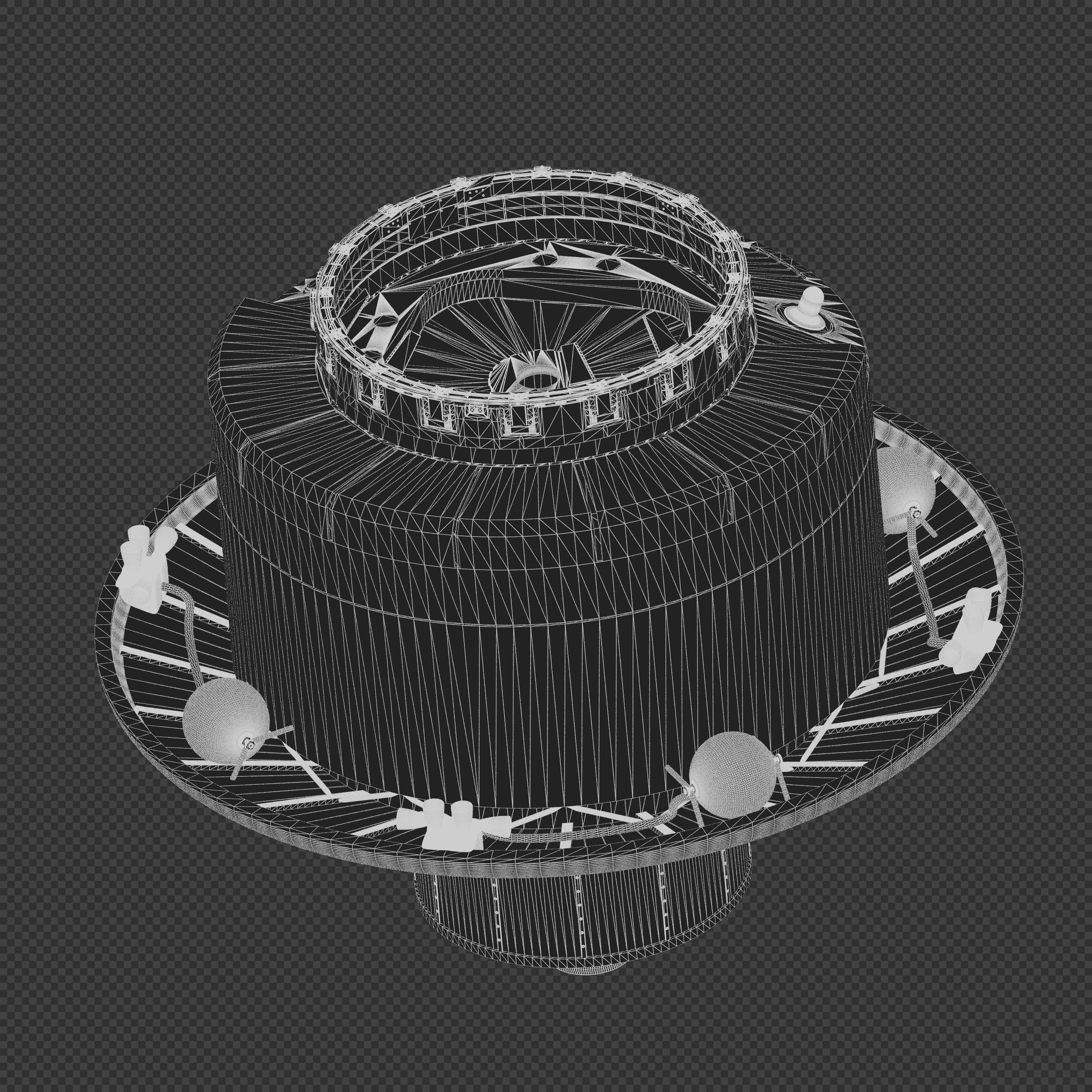 NASA SCRAM Crew Return Vehicle 3D model_9