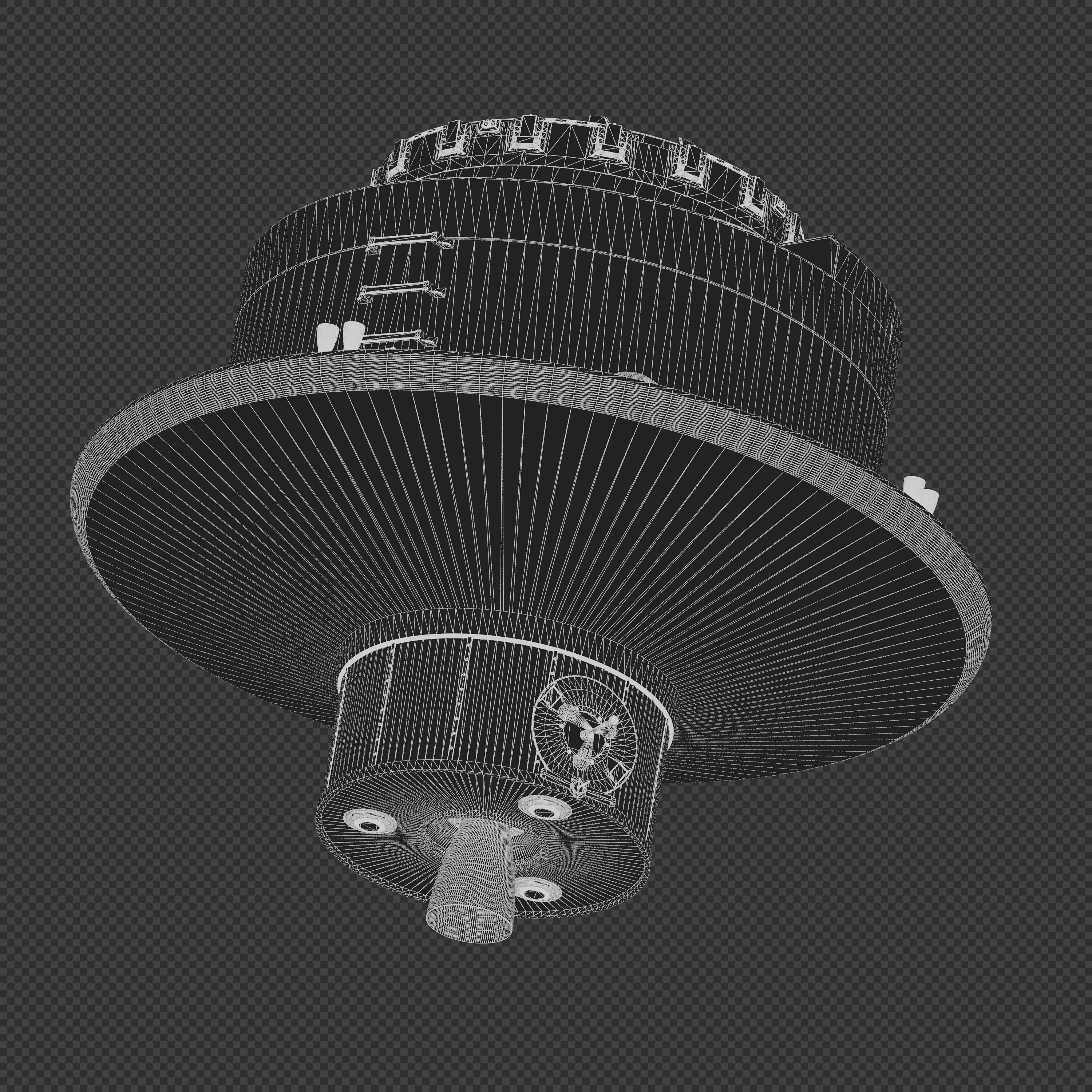 NASA SCRAM Crew Return Vehicle 3D model_8