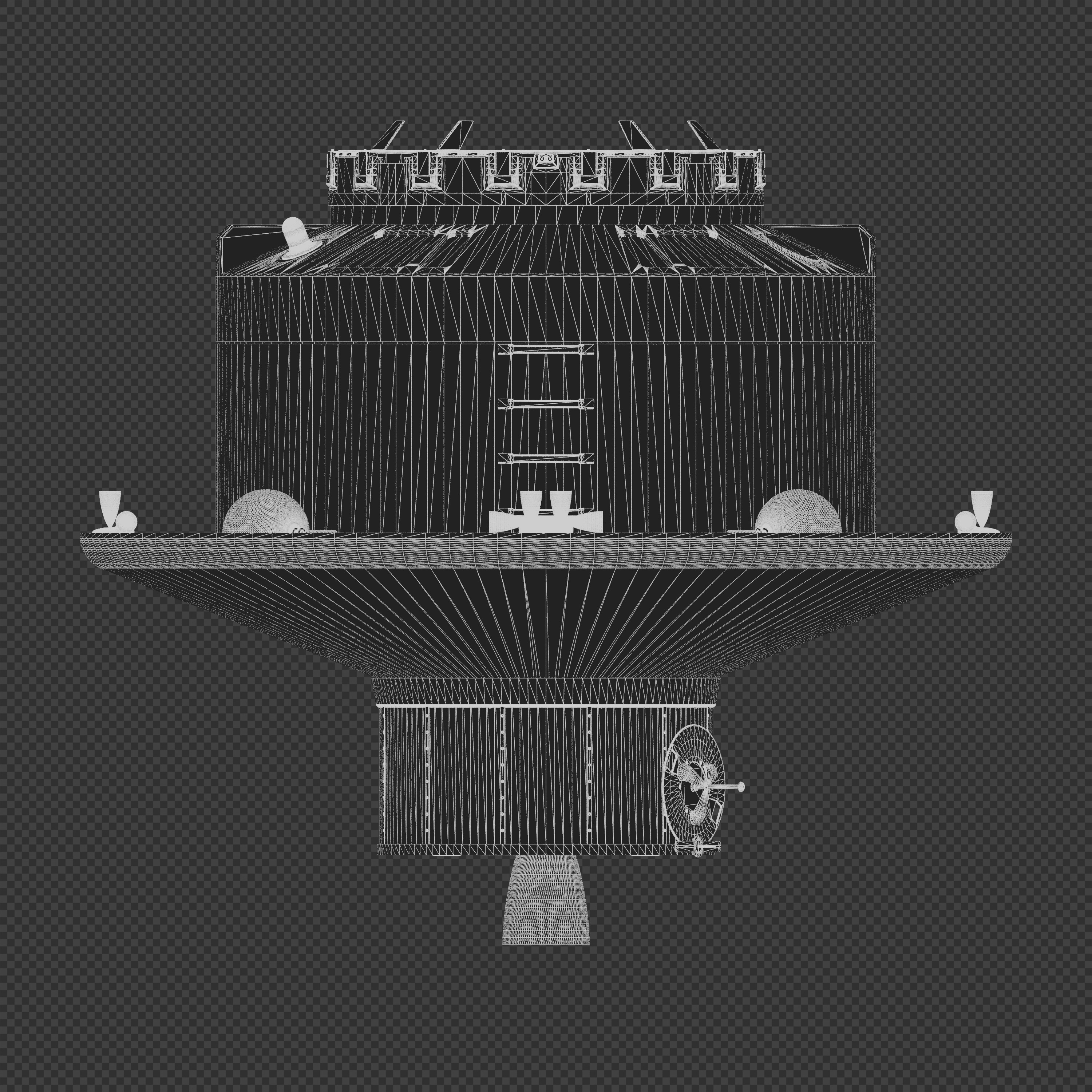 NASA SCRAM Crew Return Vehicle 3D model_7