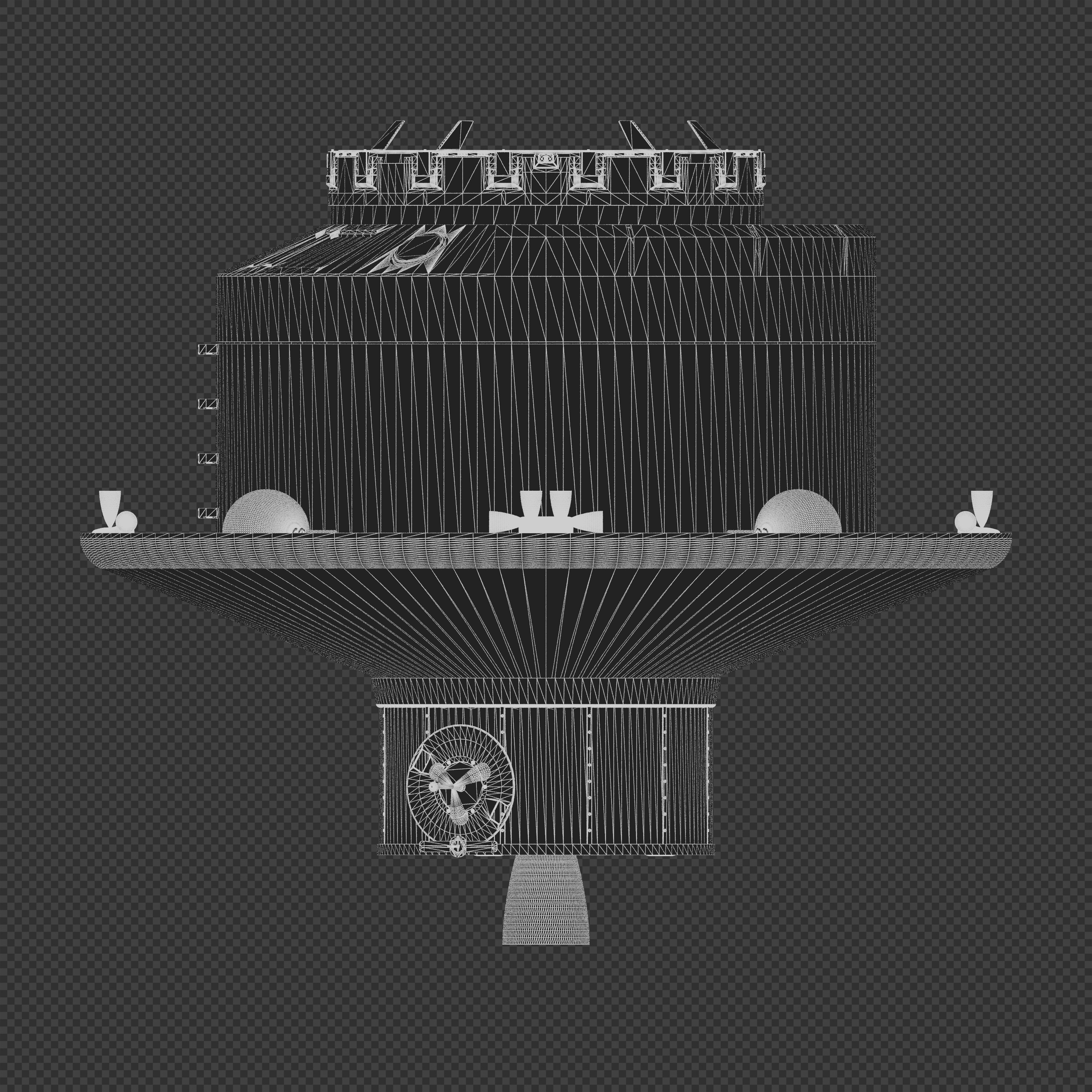 NASA SCRAM Crew Return Vehicle 3D model_10