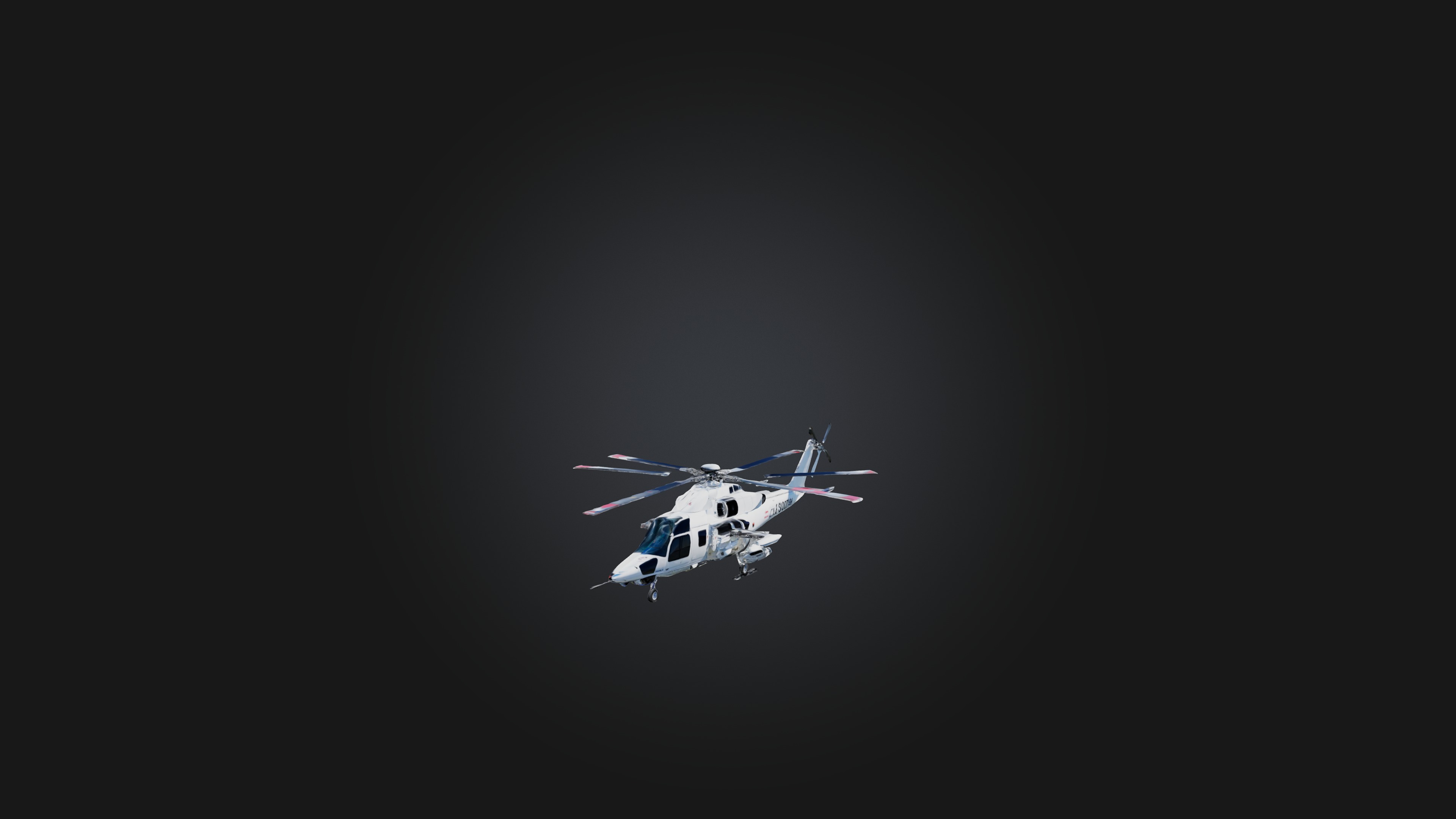 Helicopter 3D model_4
