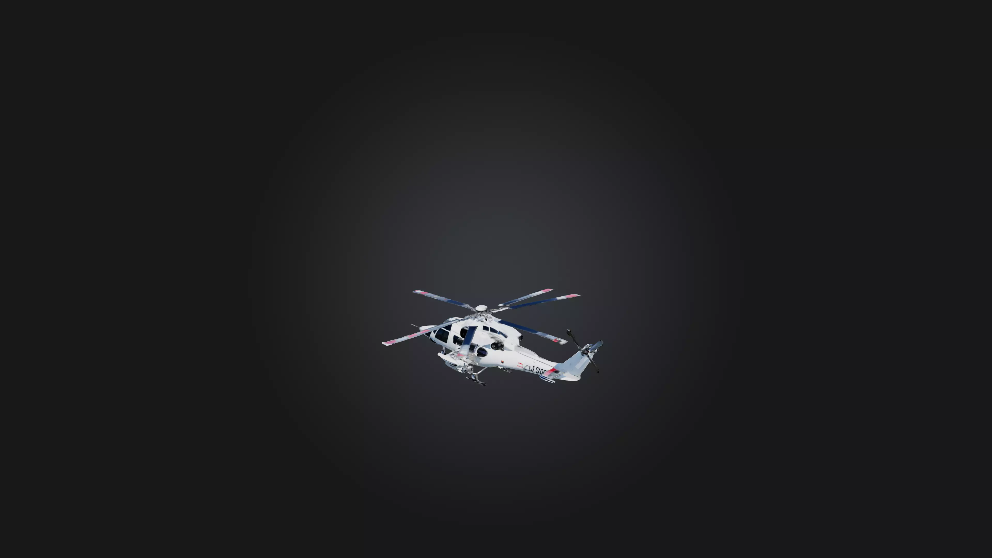 Helicopter 3D model_0