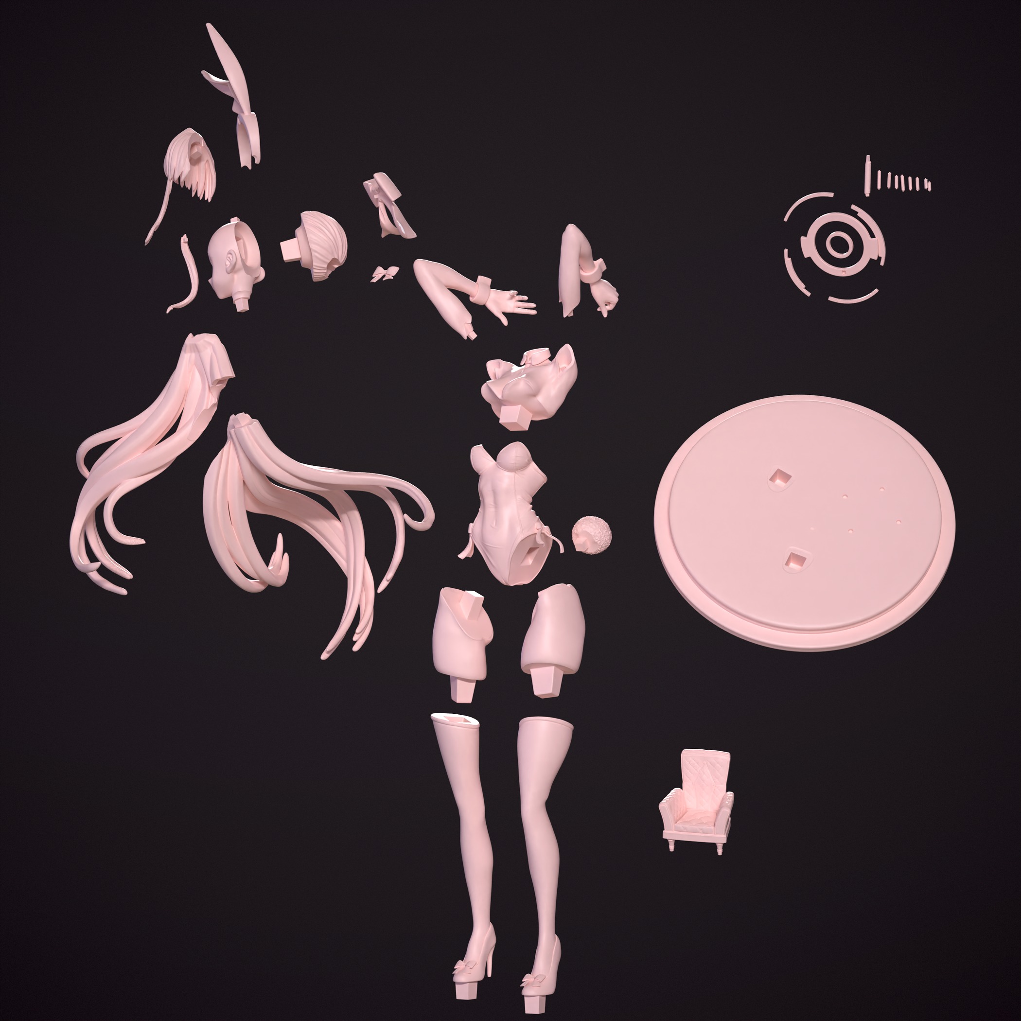 Asuma Toki - Blue Archive 3D print model_2