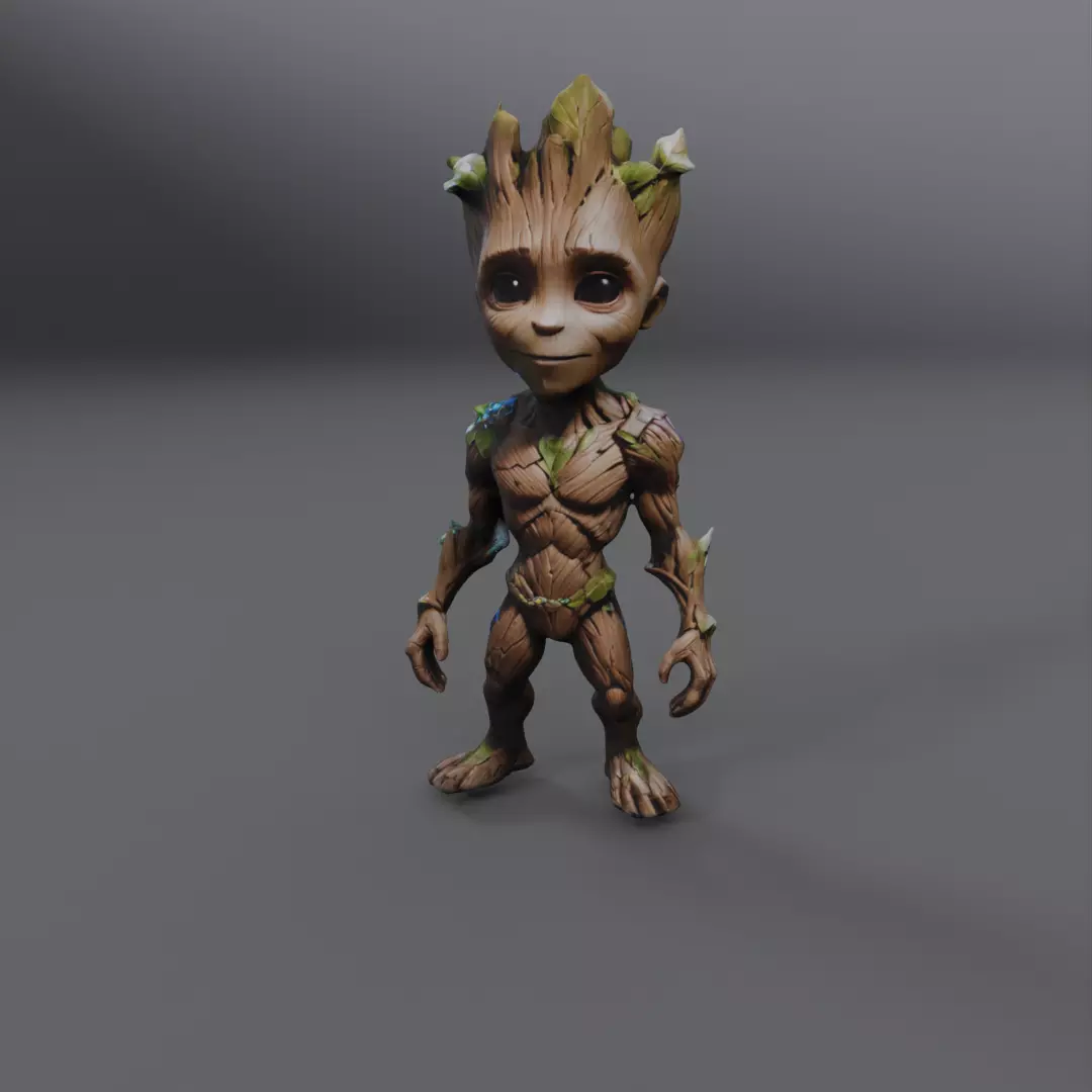 Colossus Floral  3D model_0