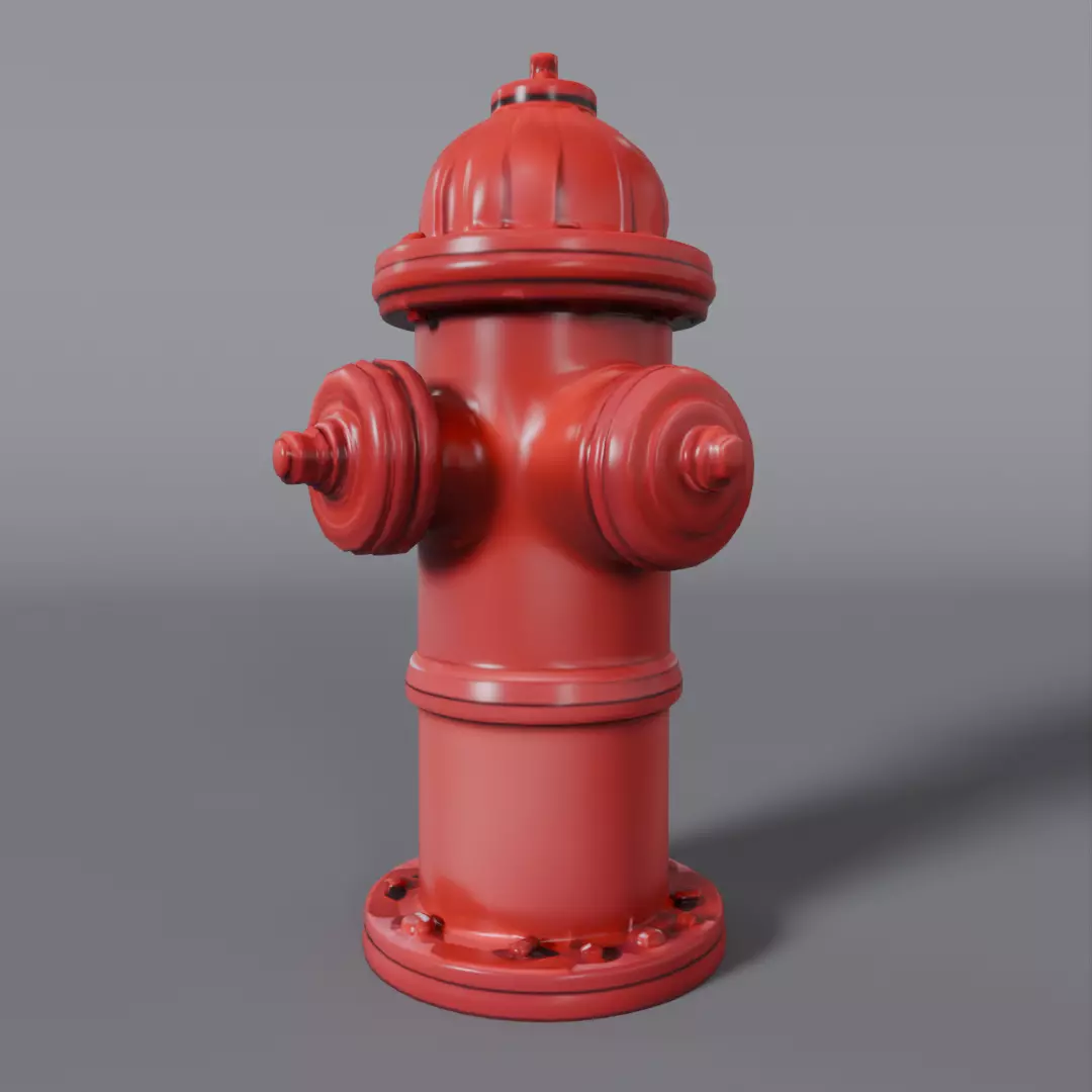 Hydrant 3D model_0