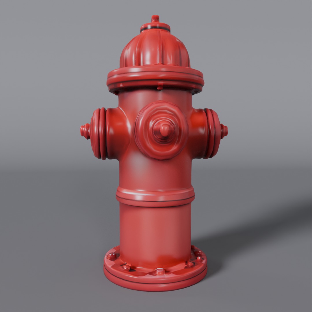 Hydrant 3D model_1