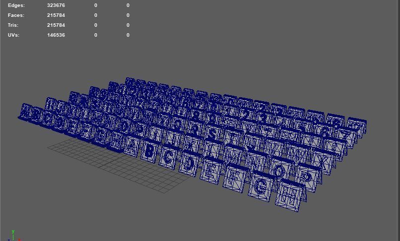 Crime Scene Signs 3D model_11
