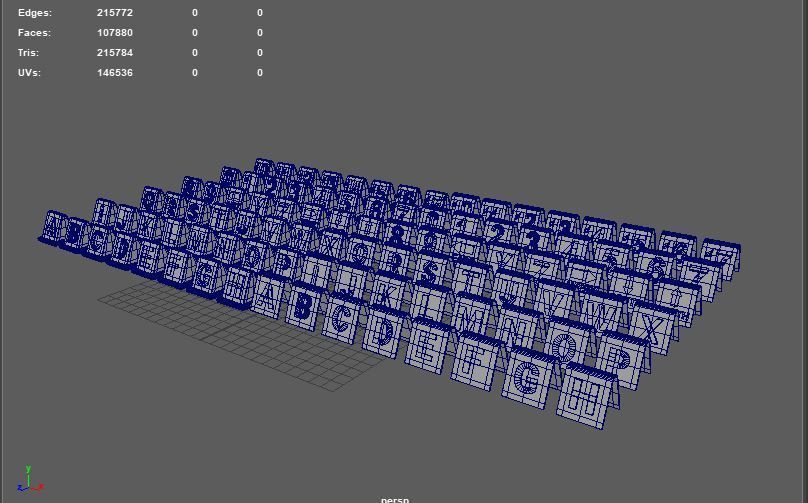 Crime Scene Signs 3D model_10