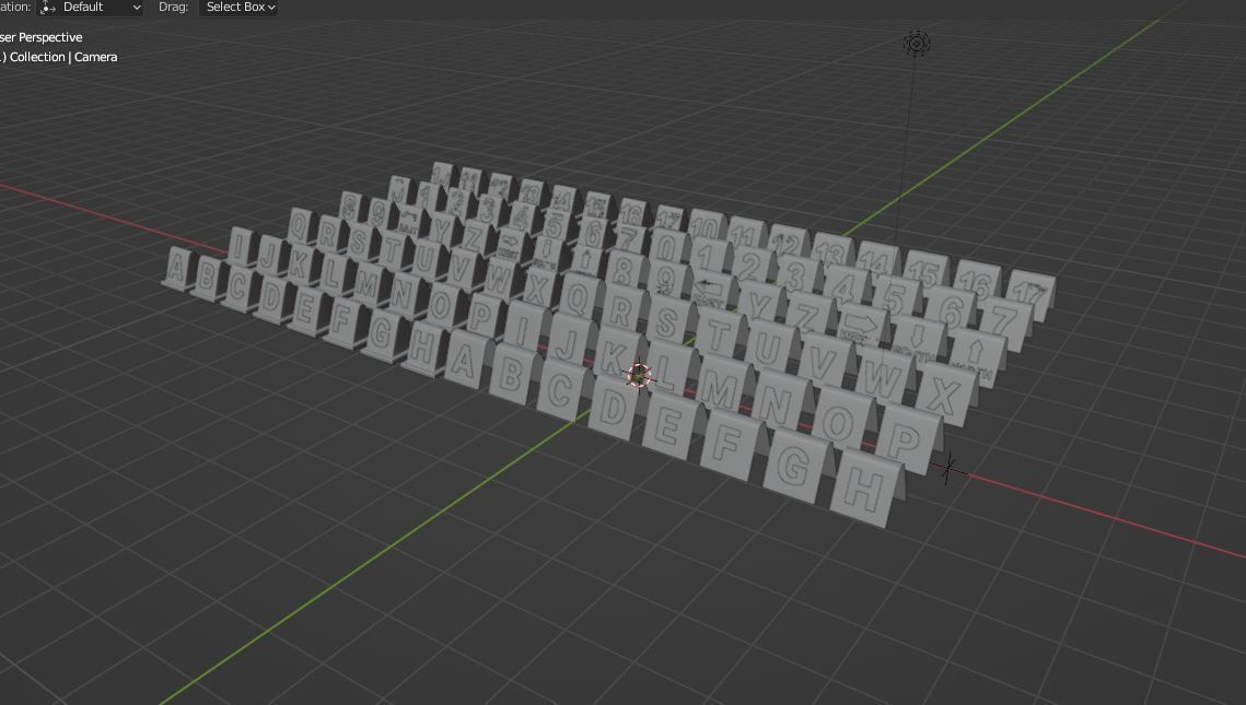 Crime Scene Signs 3D model_9